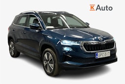sininen Skoda Karoq 2023 kuva 1.