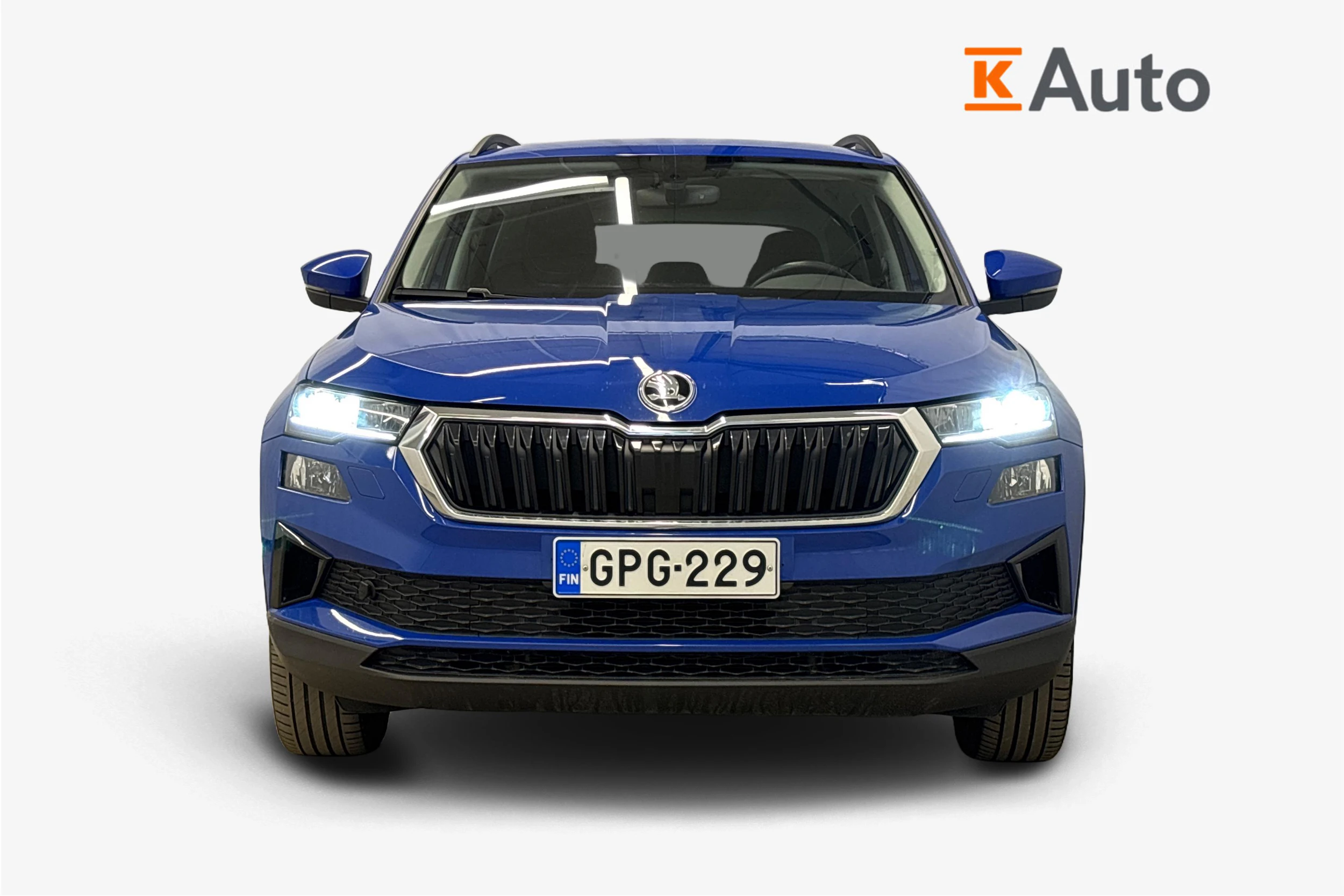 sininen Skoda Karoq 2023 kuva 4.