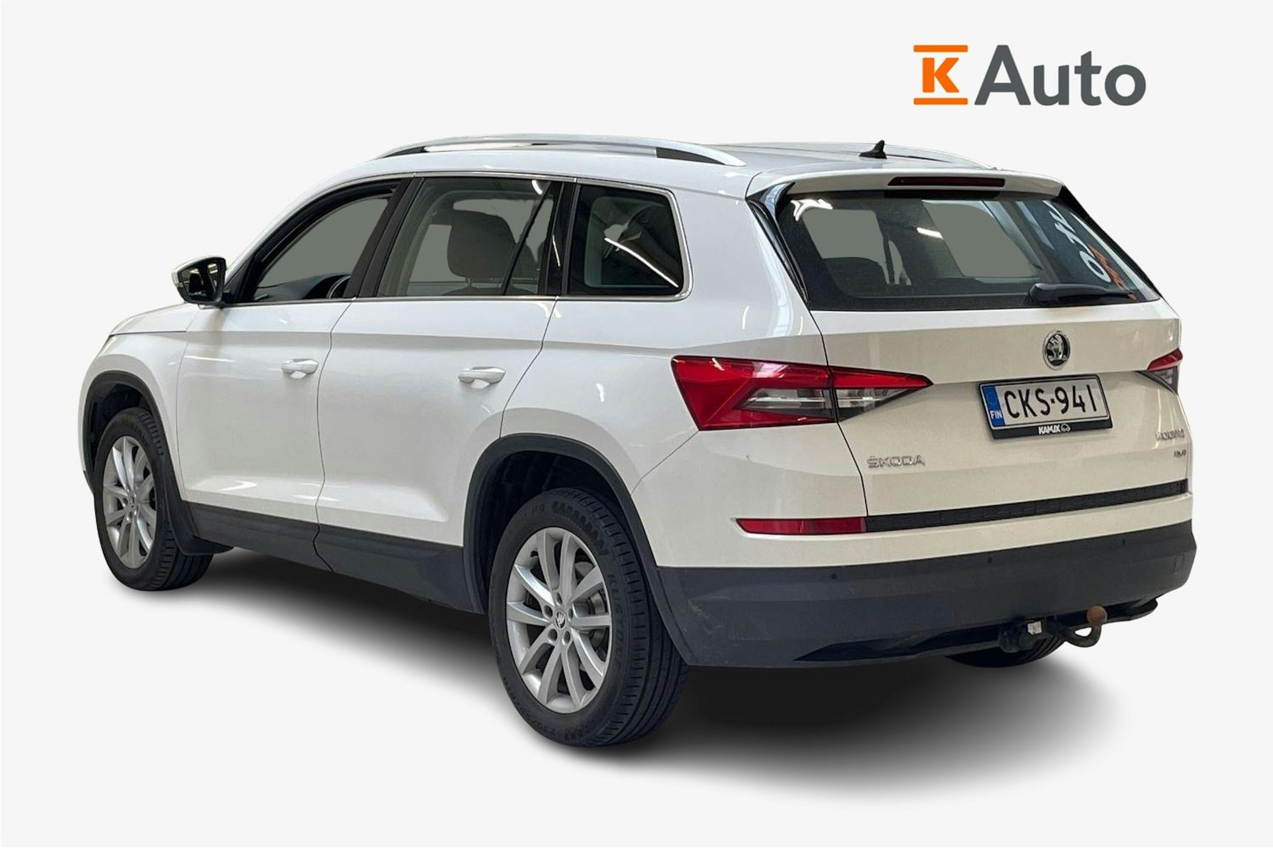 valkoinen Skoda Kodiaq 2017 kuva 2.
