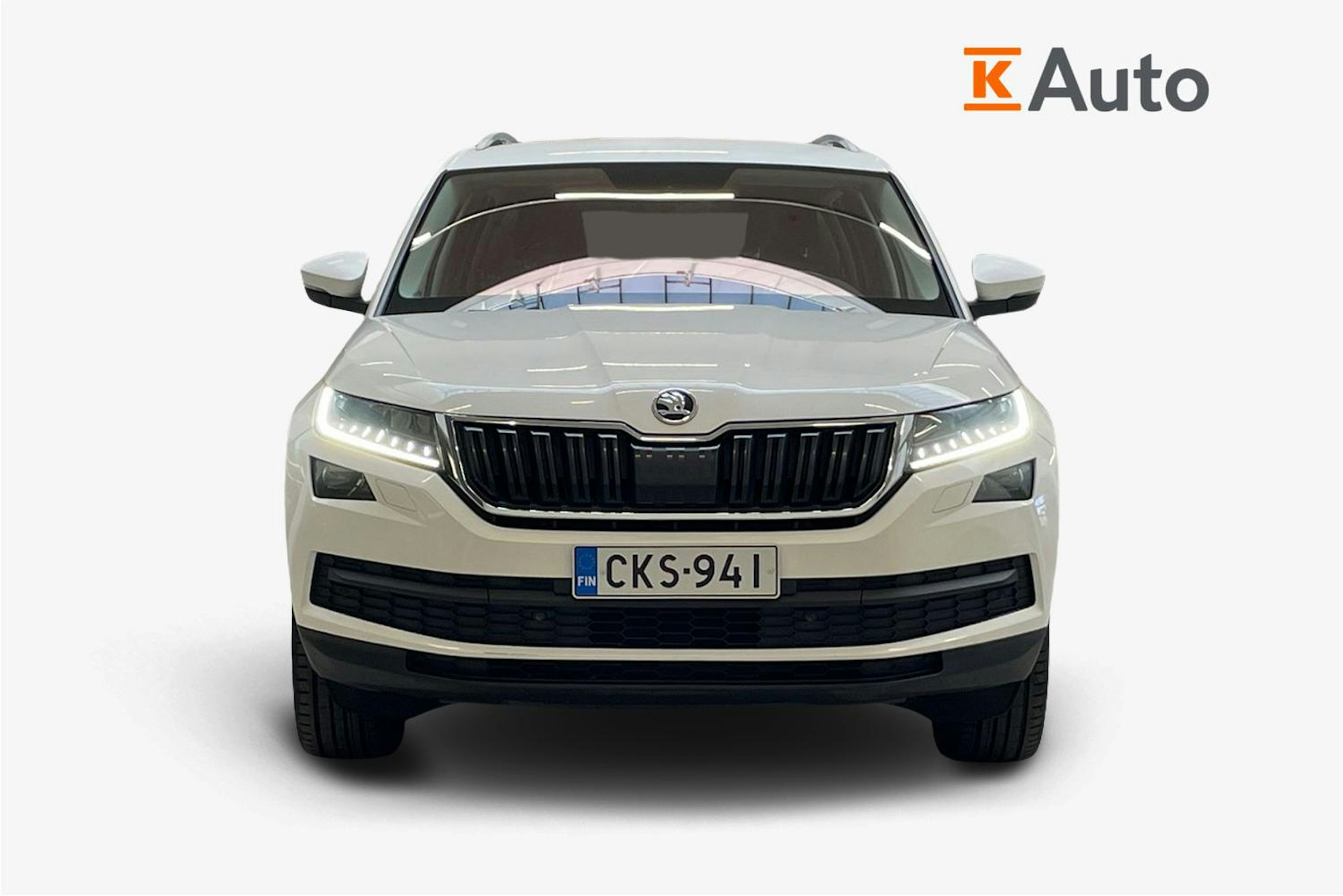 valkoinen Skoda Kodiaq 2017 kuva 4.