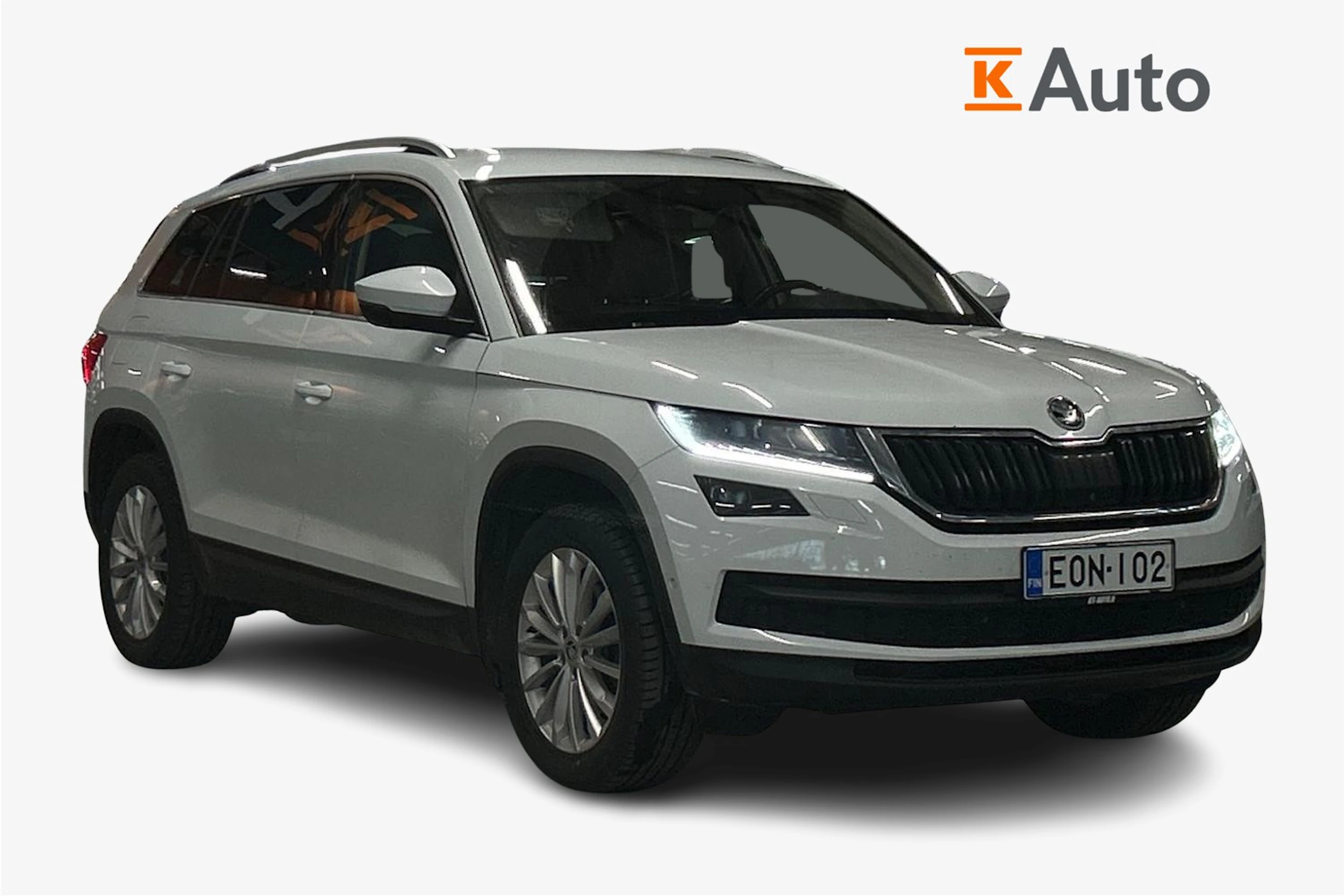 valkoinen Skoda Kodiaq 2017 kuva 1.
