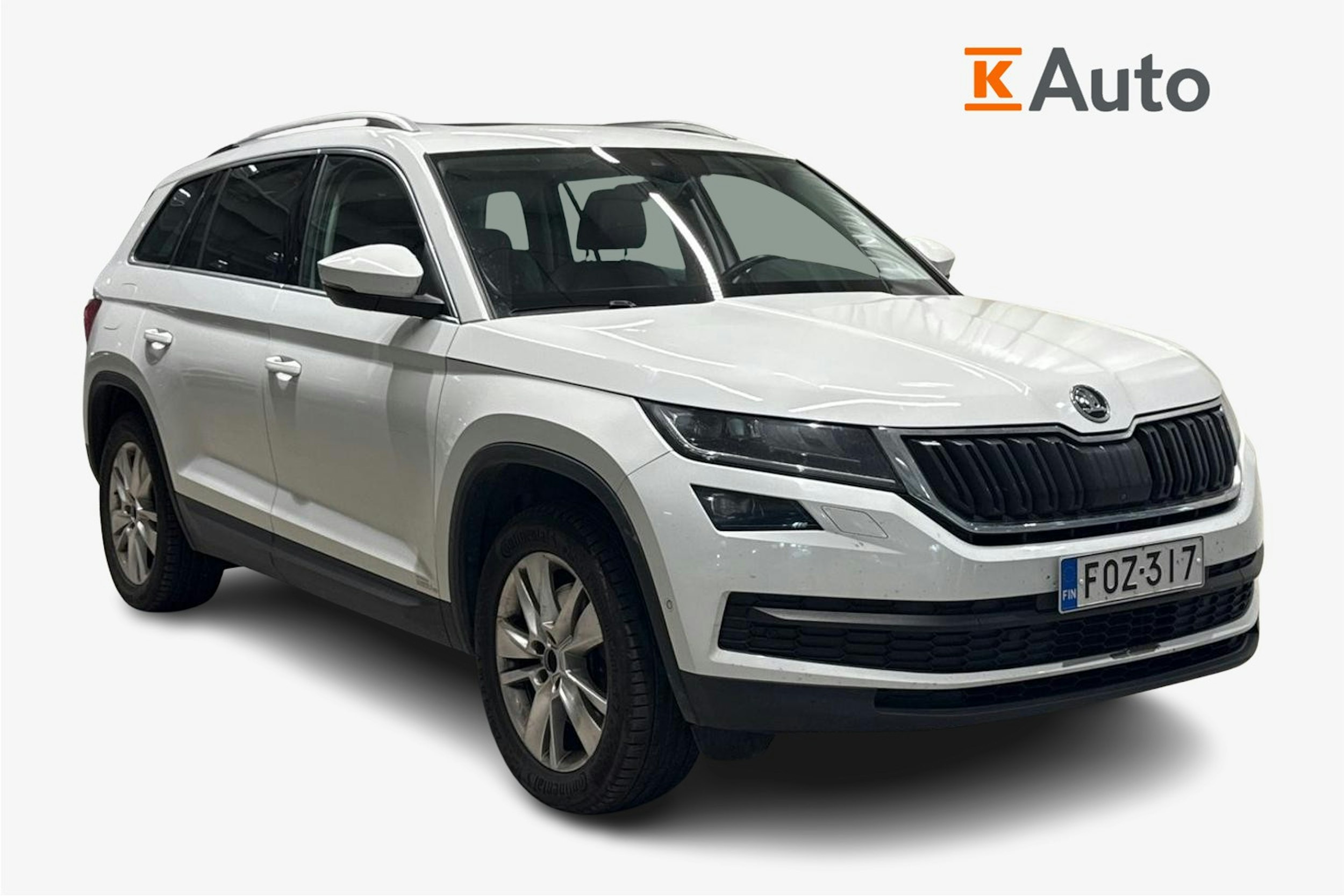 valkoinen Skoda Kodiaq 2017 kuva 1.