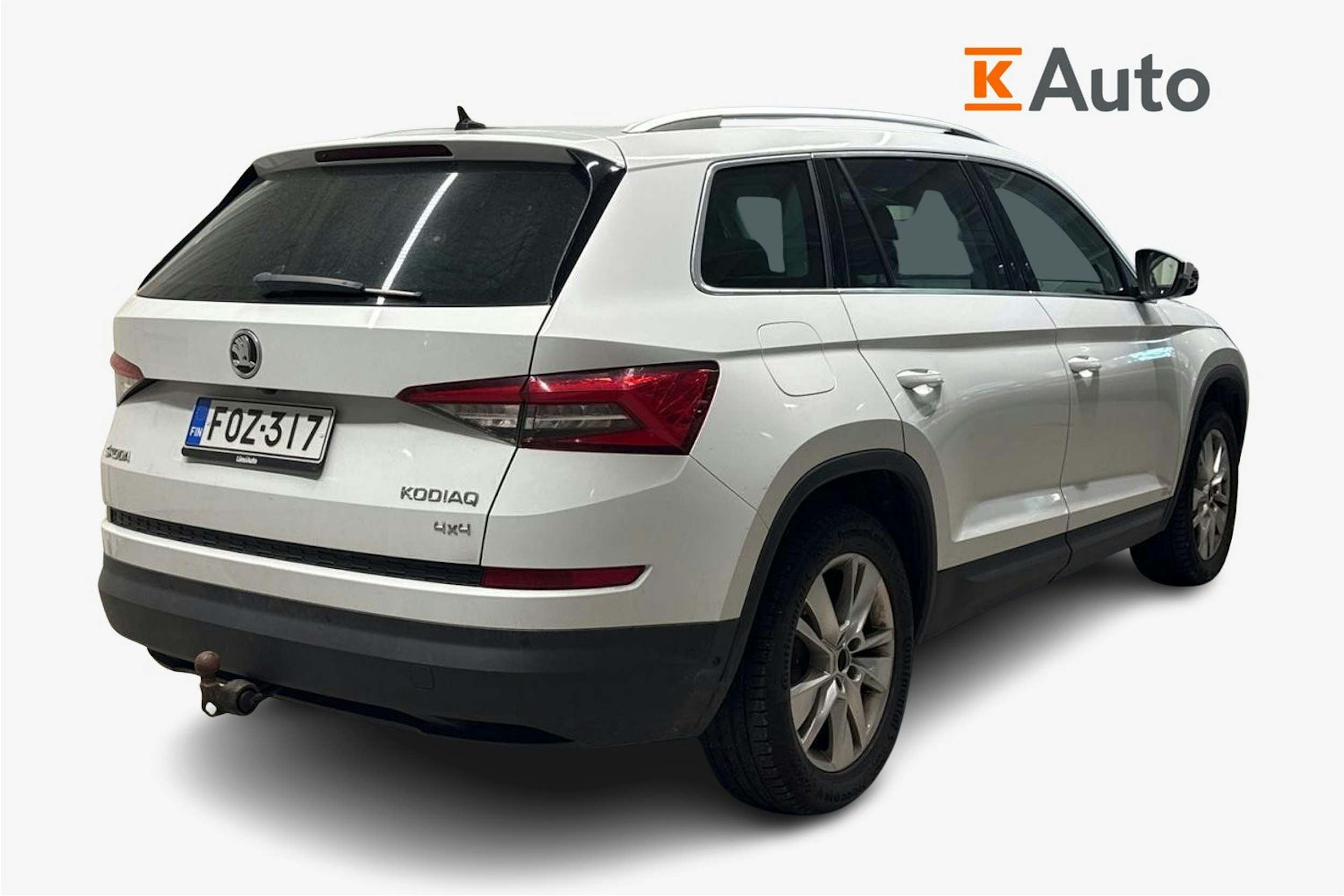 valkoinen Skoda Kodiaq 2017 kuva 2.