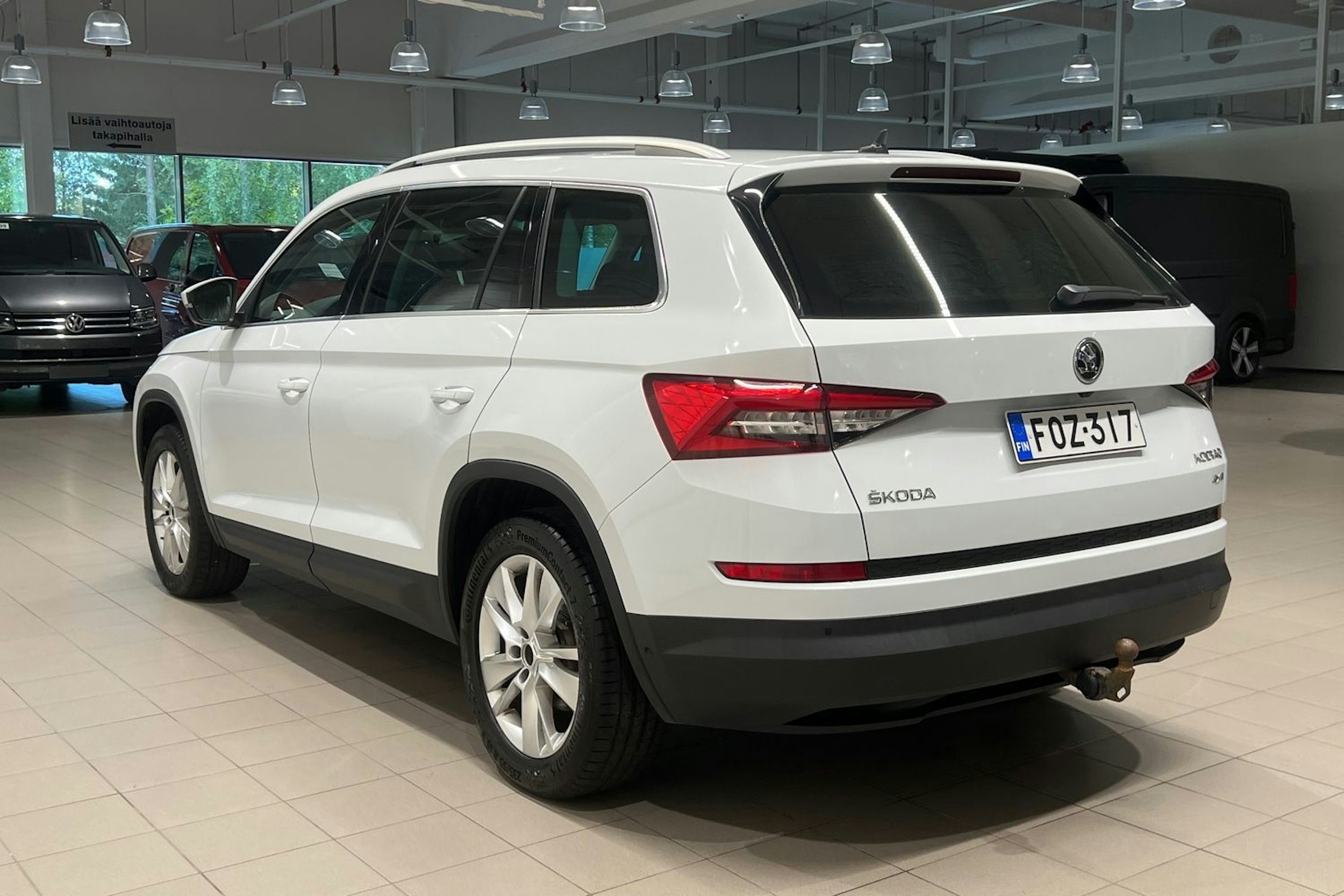 valkoinen Skoda Kodiaq 2017 kuva 22.