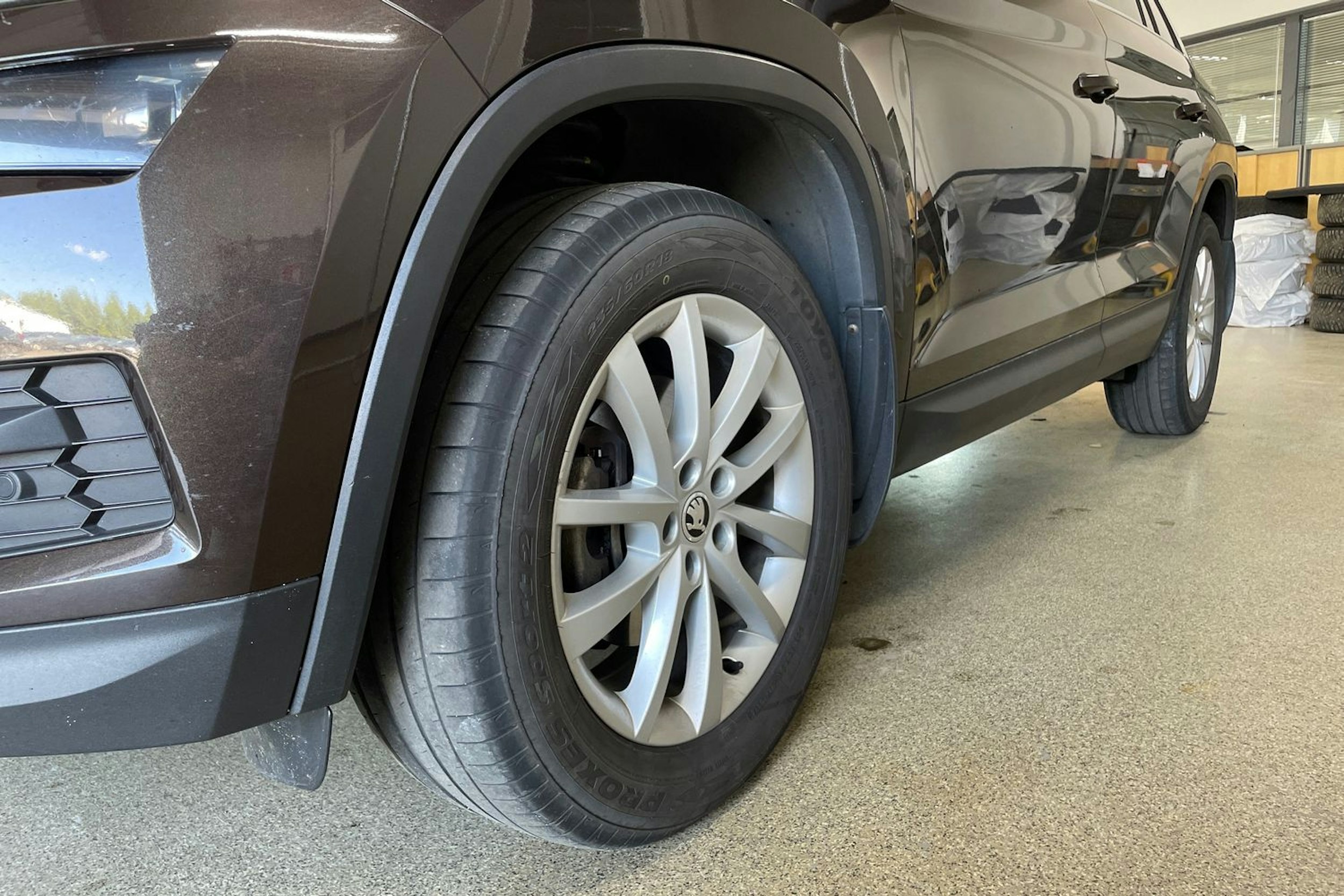 ruskea (beige) Skoda Kodiaq 2018 kuva 13.