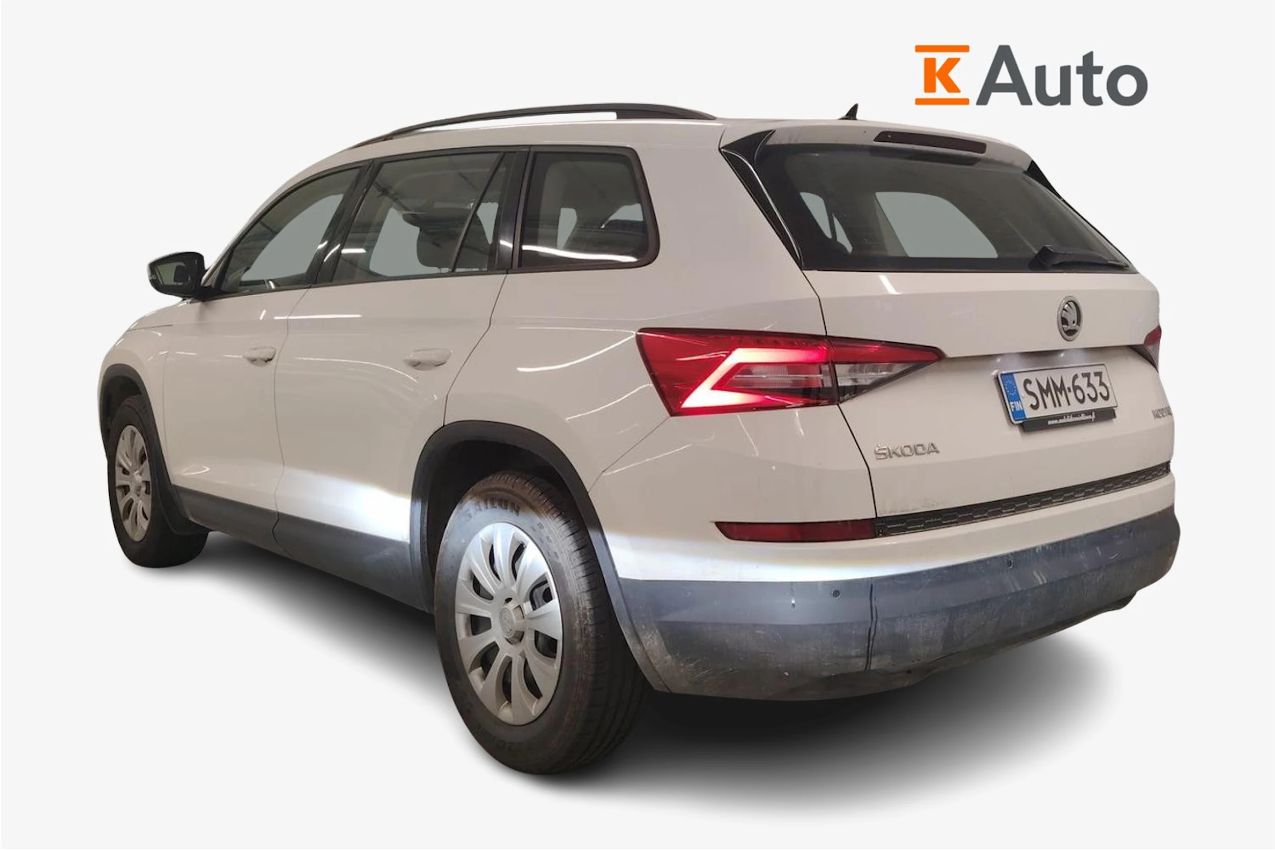 Valkoinen Skoda KODIAQ 2017 kuva 2.