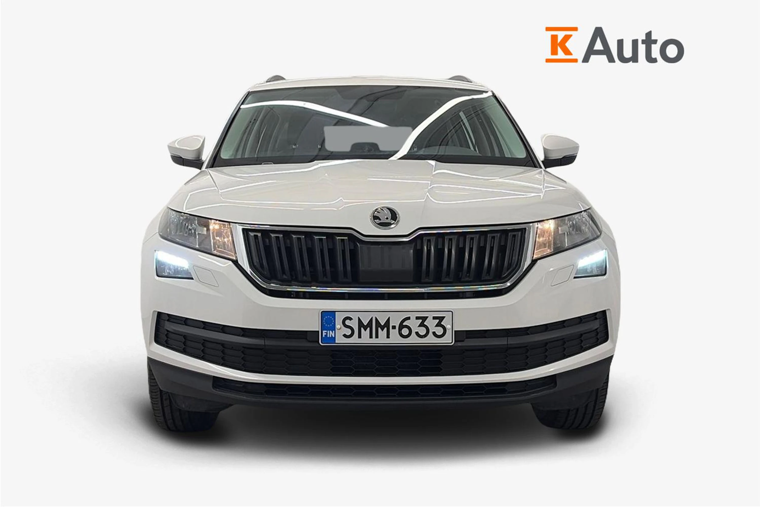 Valkoinen Skoda KODIAQ 2018 kuva 4.