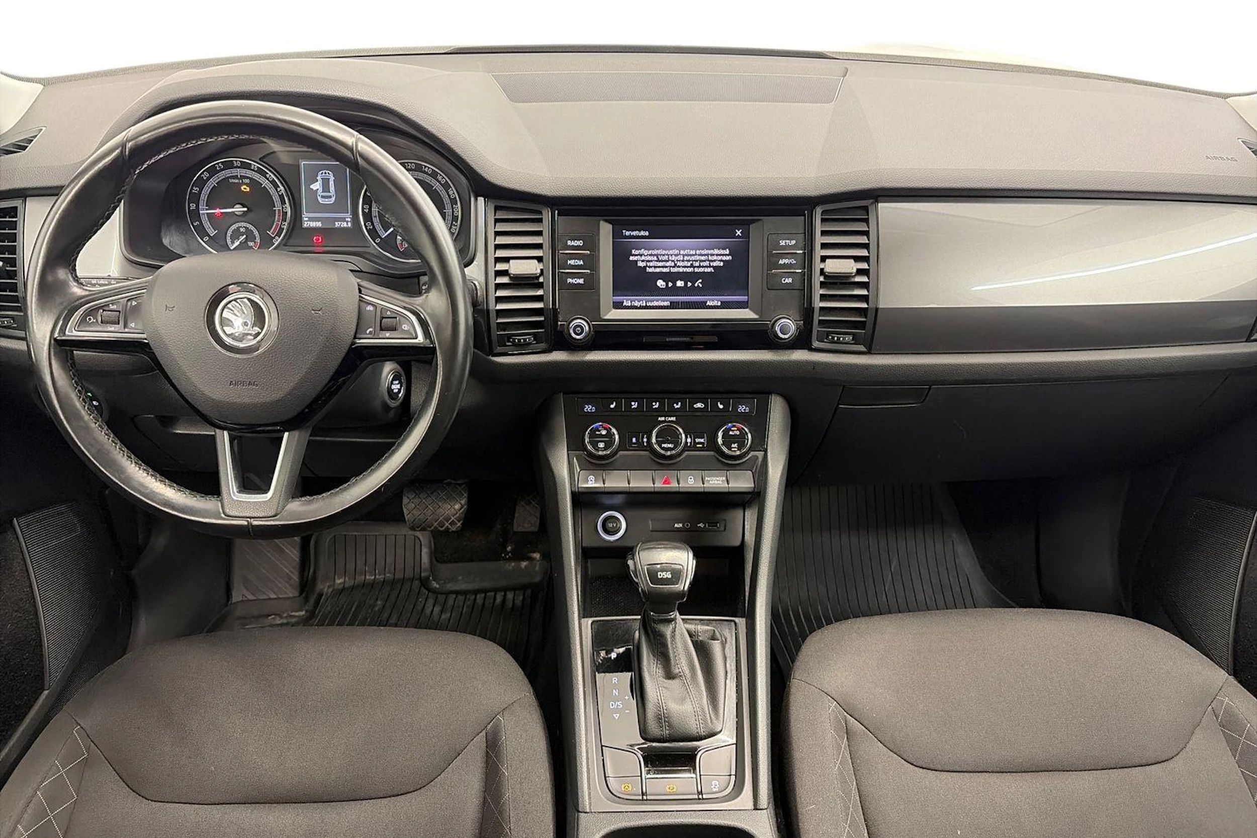 Valkoinen Skoda KODIAQ 2018 kuva 7.