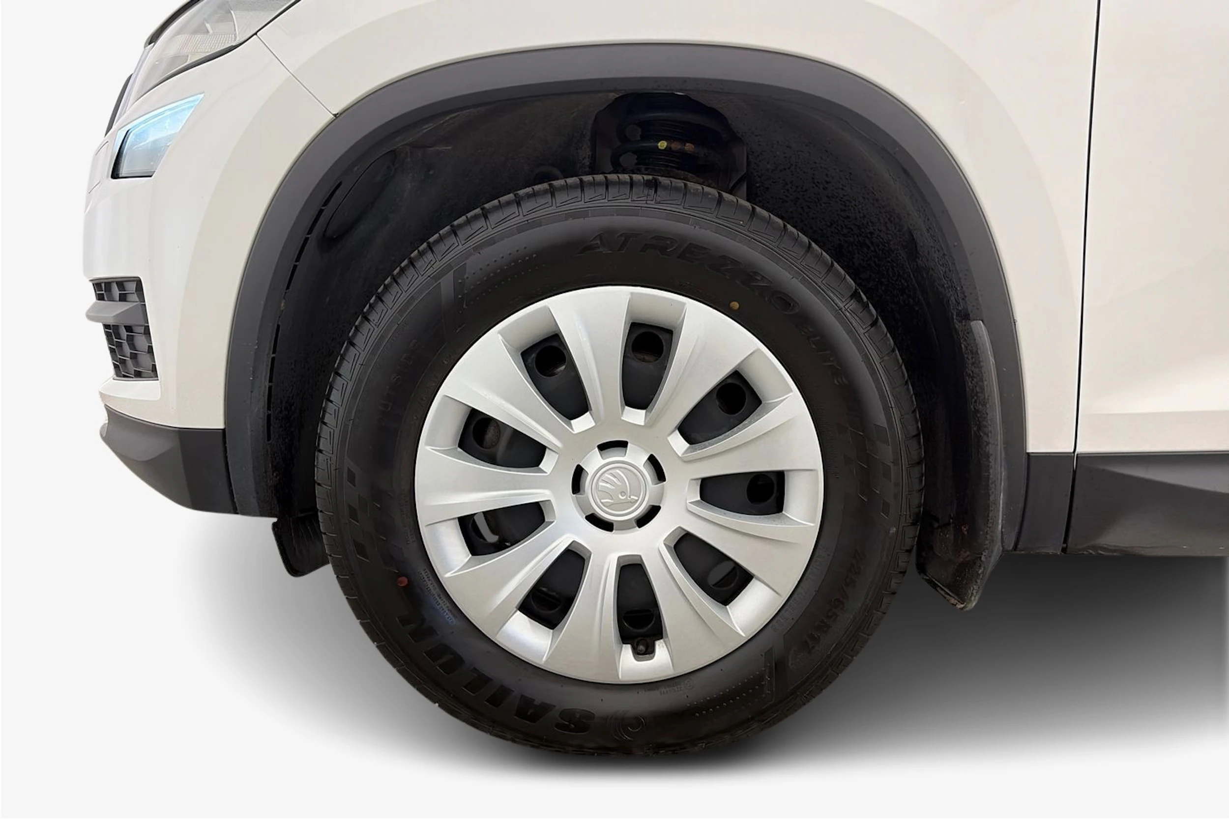 Valkoinen Skoda KODIAQ 2018 kuva 9.