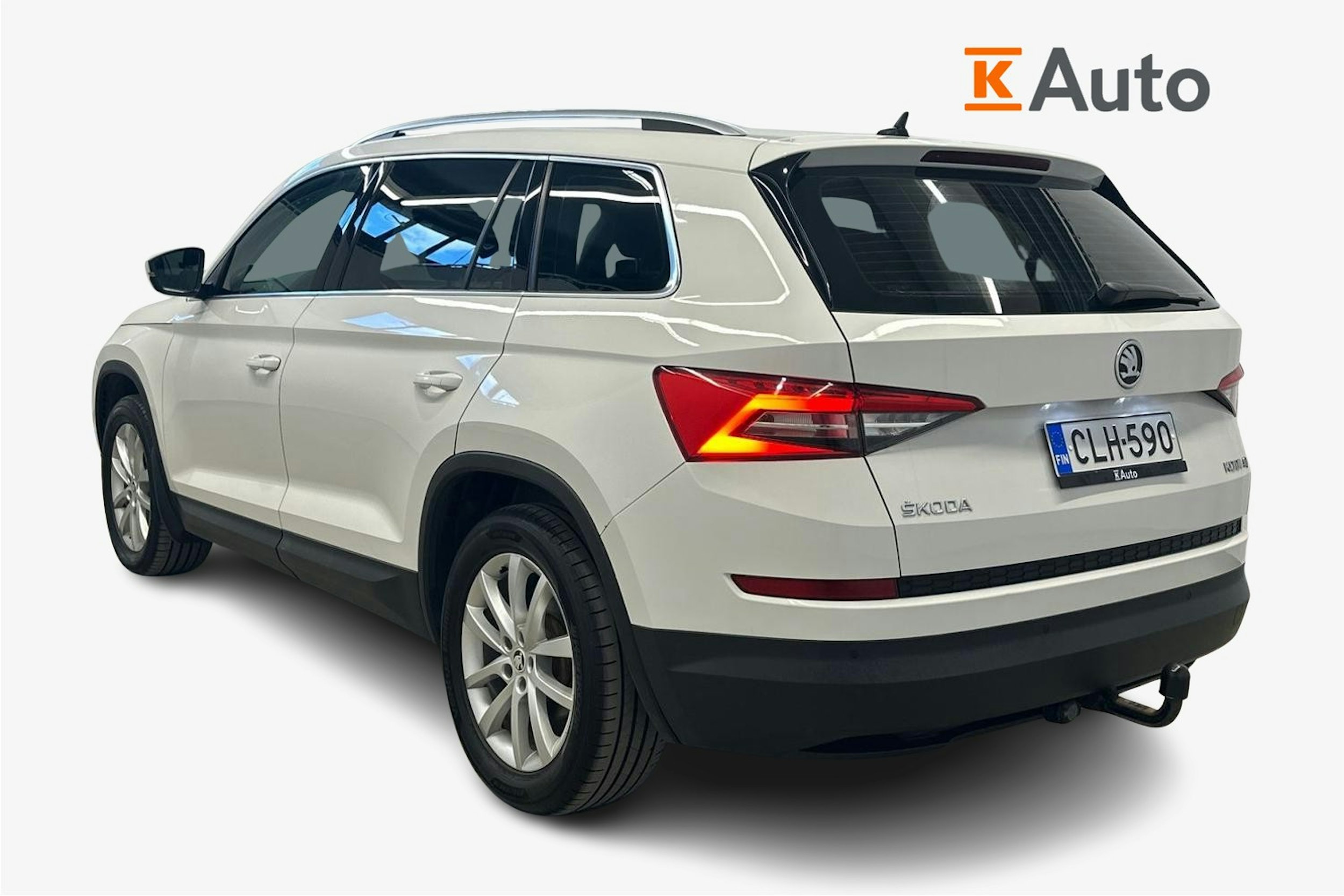valkoinen Skoda Kodiaq 2018 kuva 2.