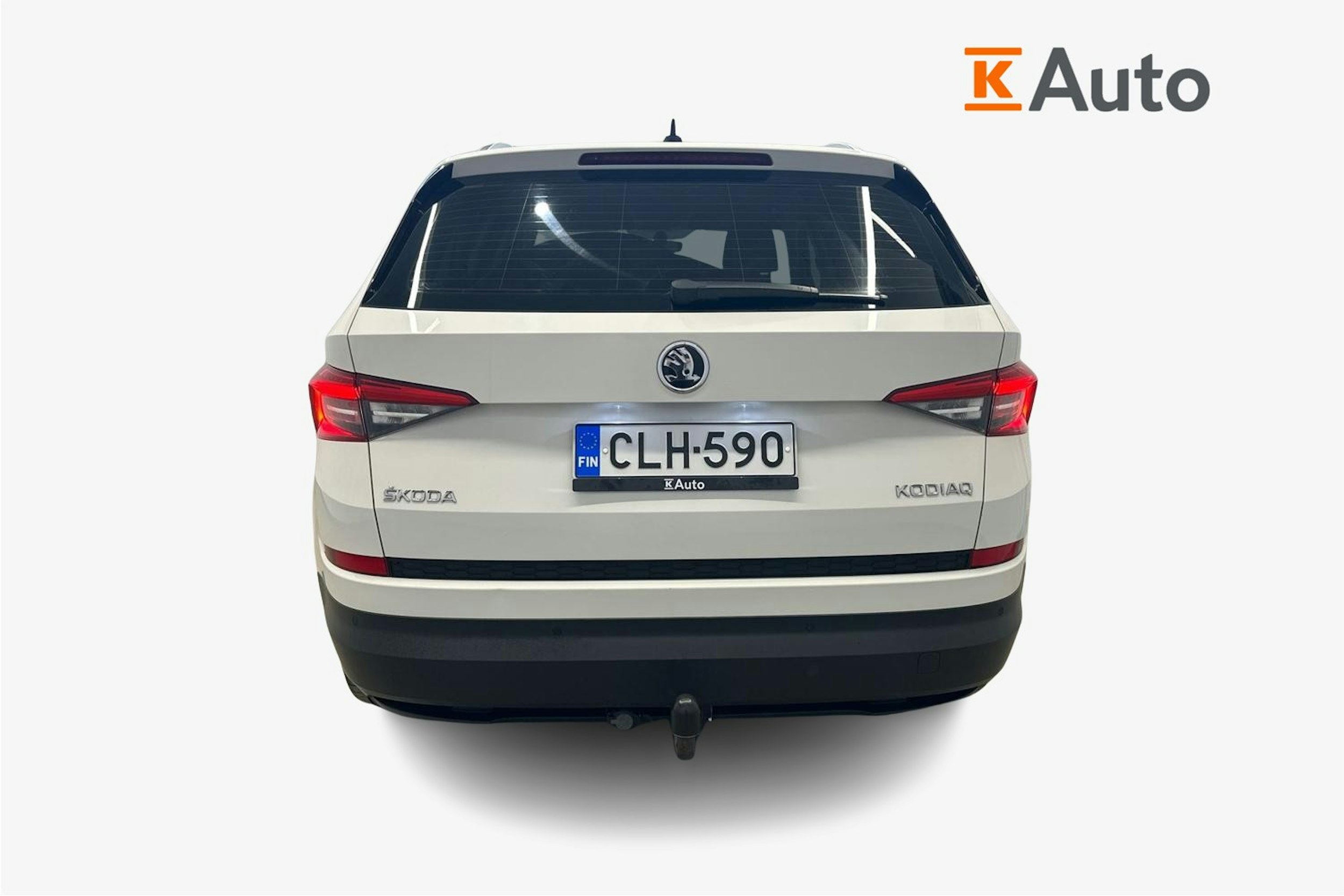 valkoinen Skoda Kodiaq 2018 kuva 3.