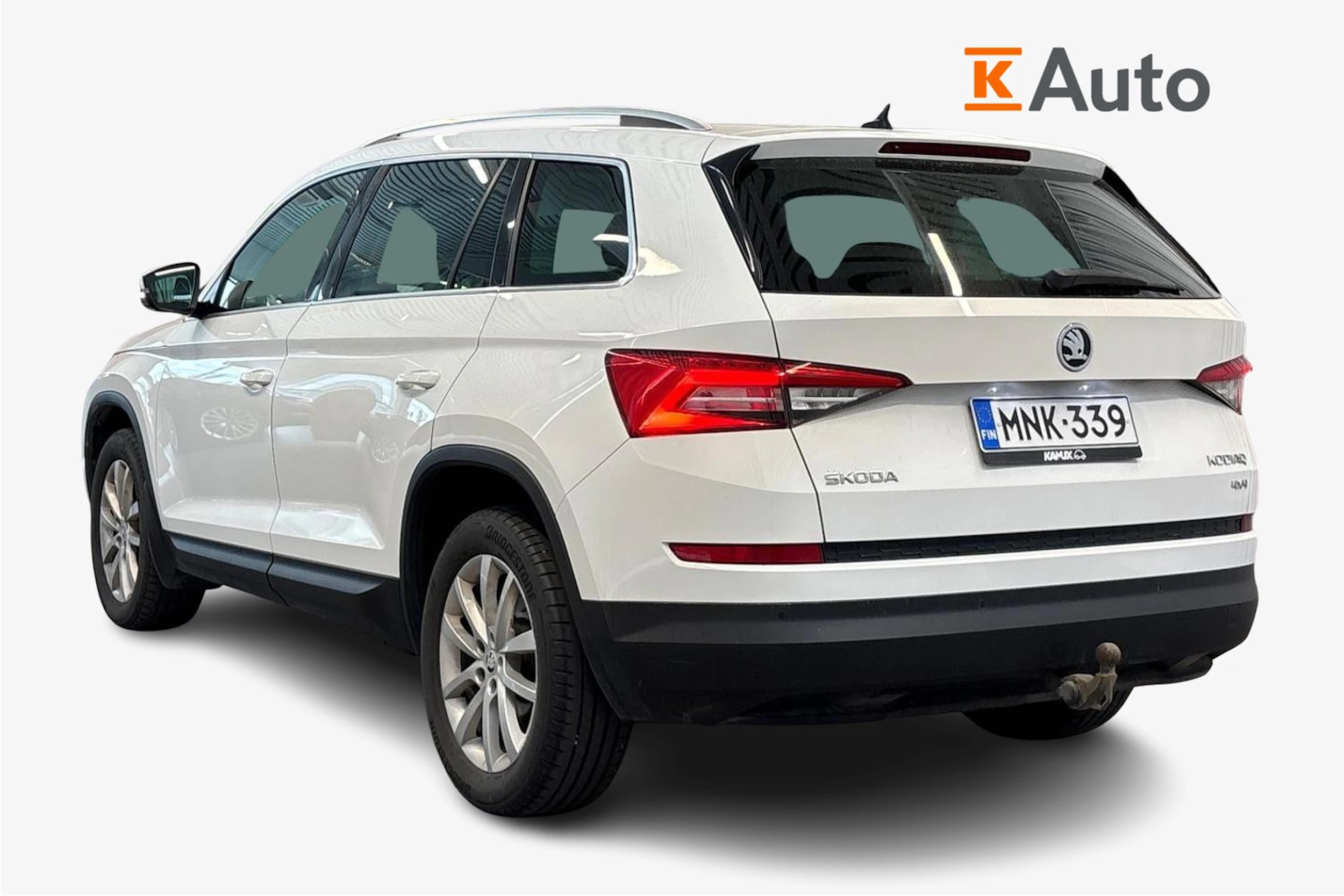 valkoinen Skoda Kodiaq 2018 kuva 2.