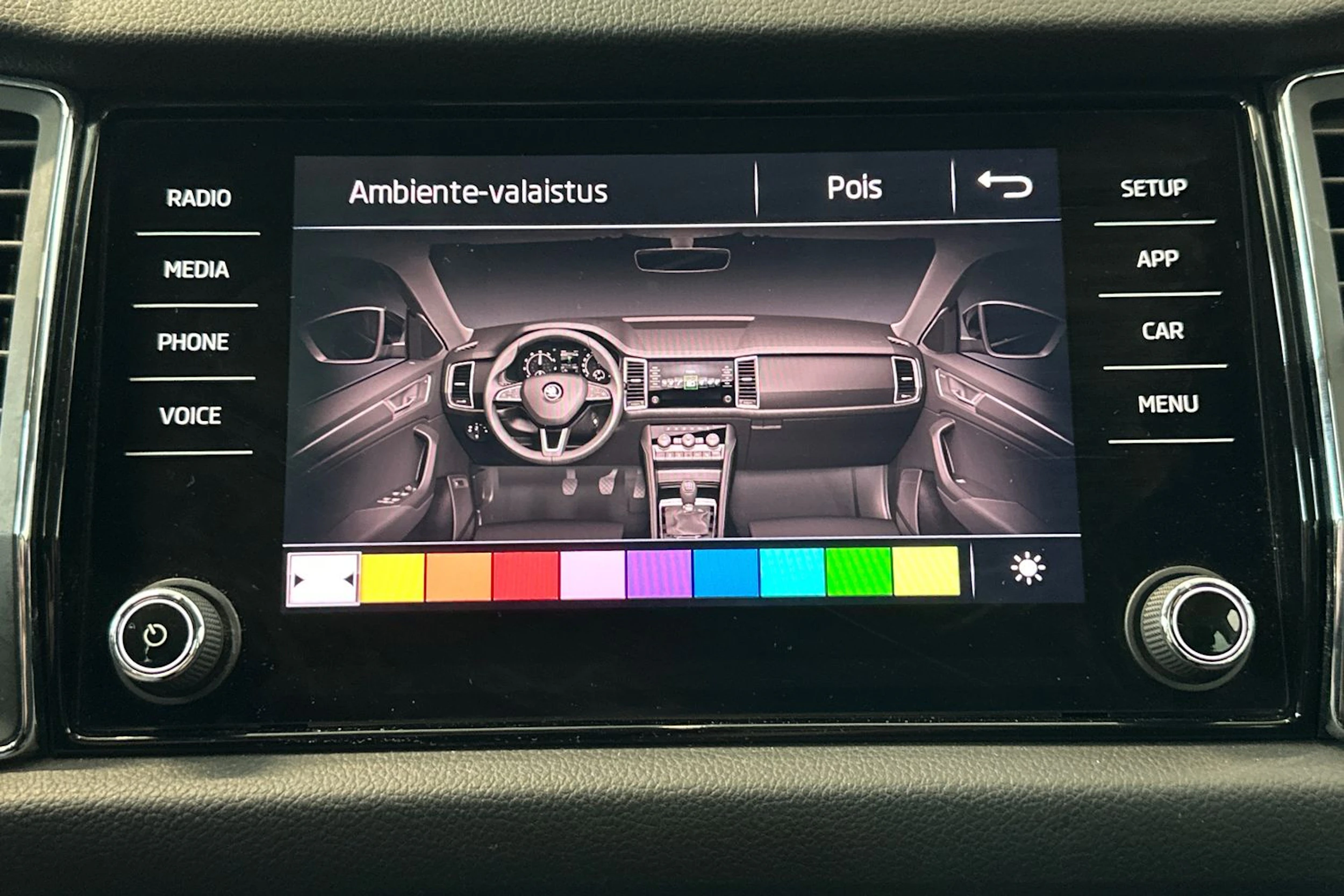 valkoinen Skoda Kodiaq 2018 kuva 23.