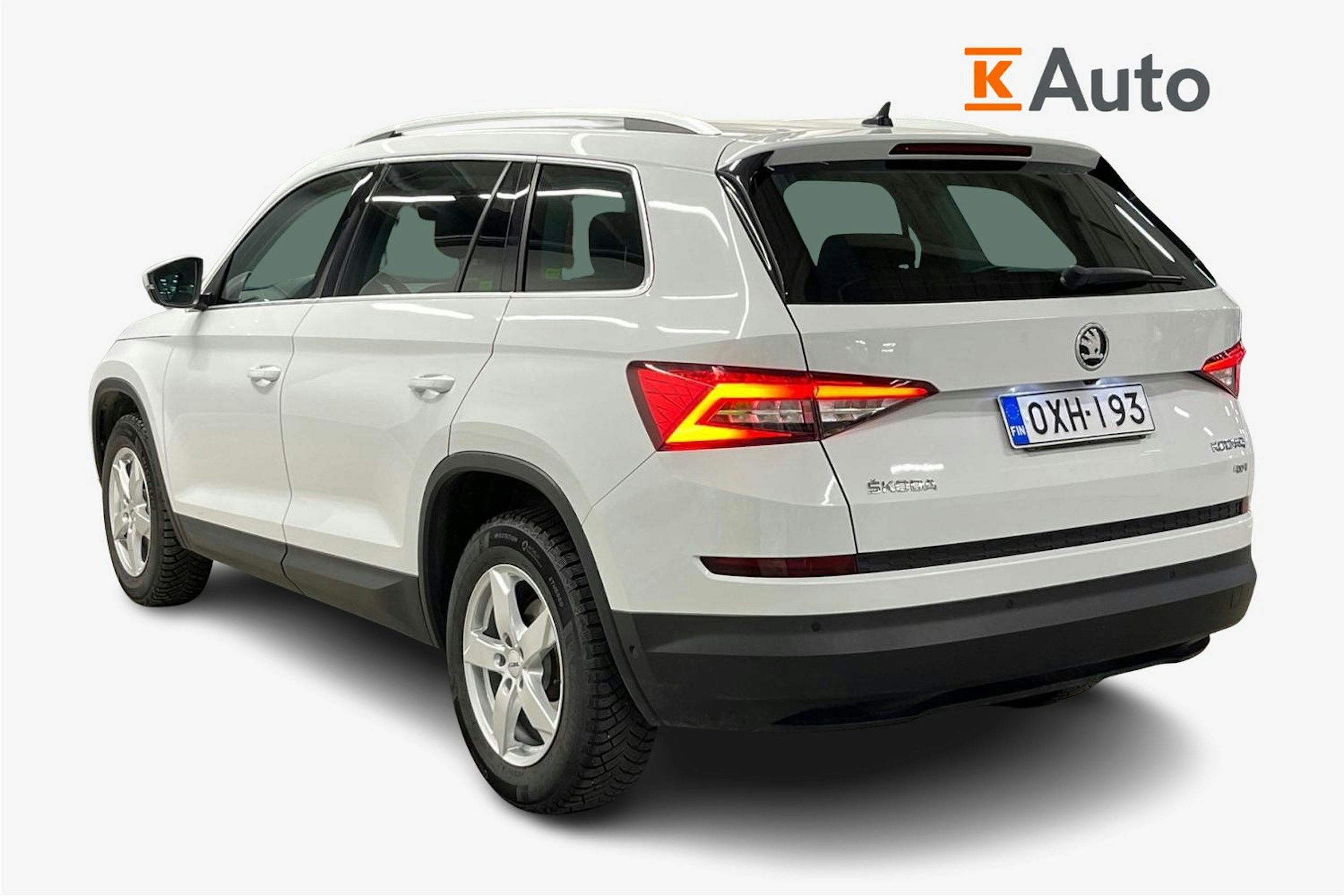 valkoinen Skoda Kodiaq 2018 kuva 2.