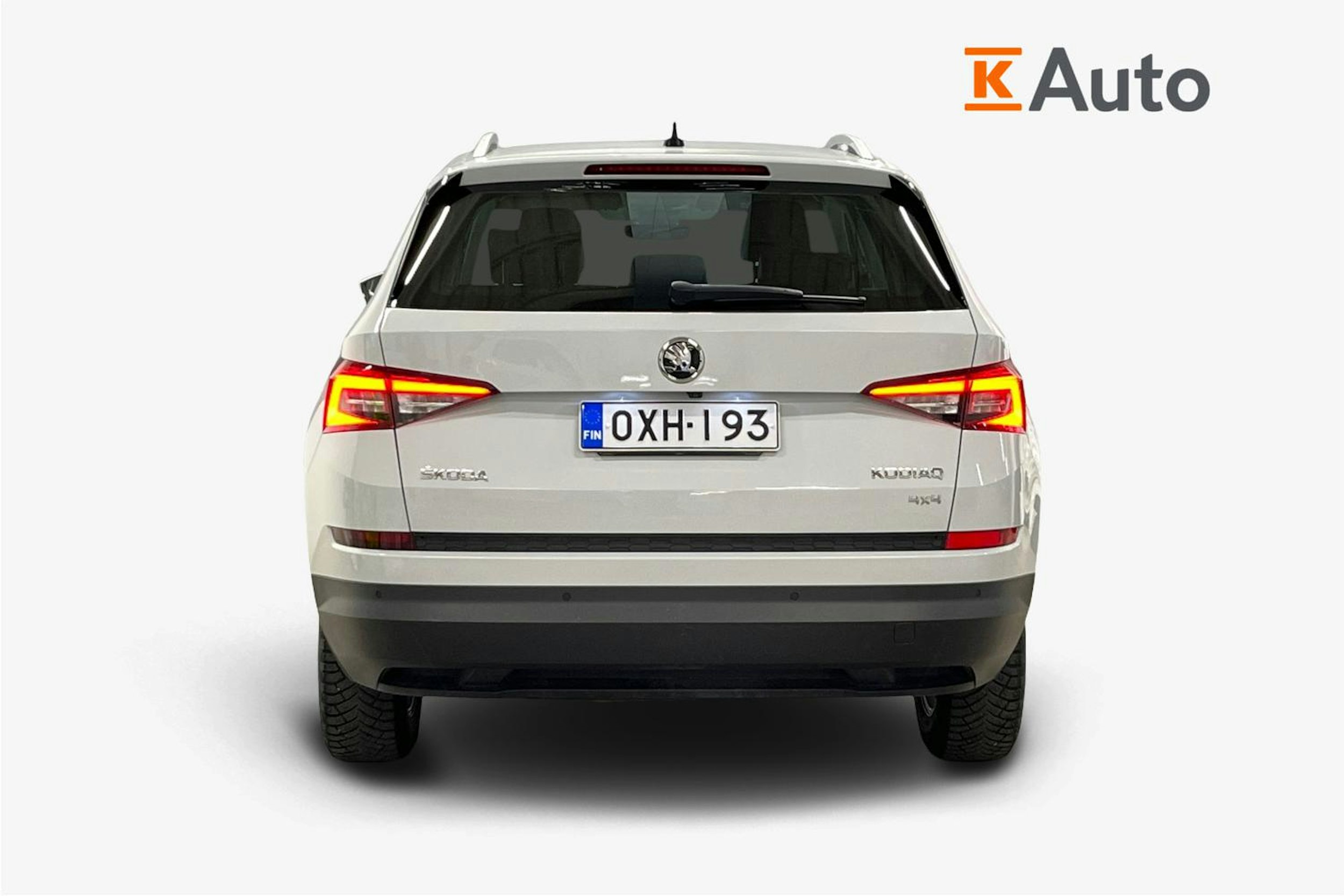 valkoinen Skoda Kodiaq 2018 kuva 3.