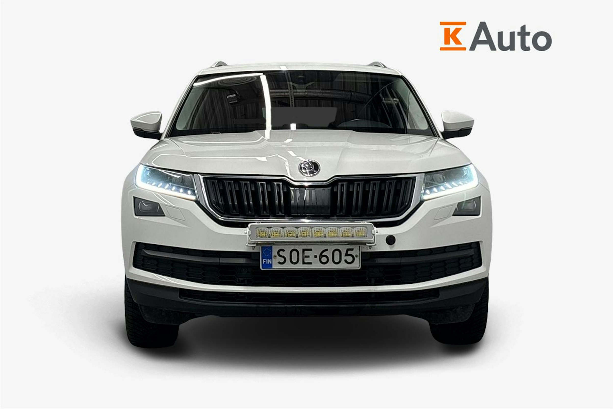 valkoinen Skoda Kodiaq 2018 kuva 4.