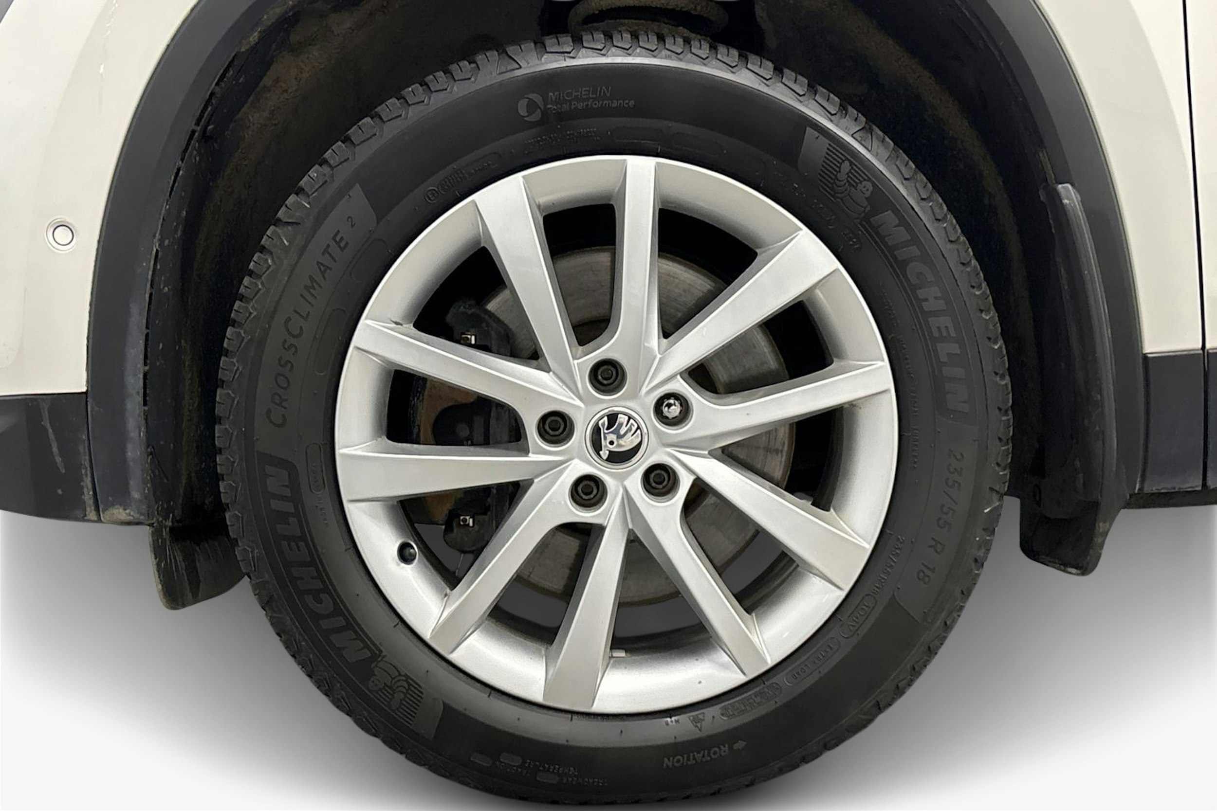 valkoinen Skoda Kodiaq 2018 kuva 9.