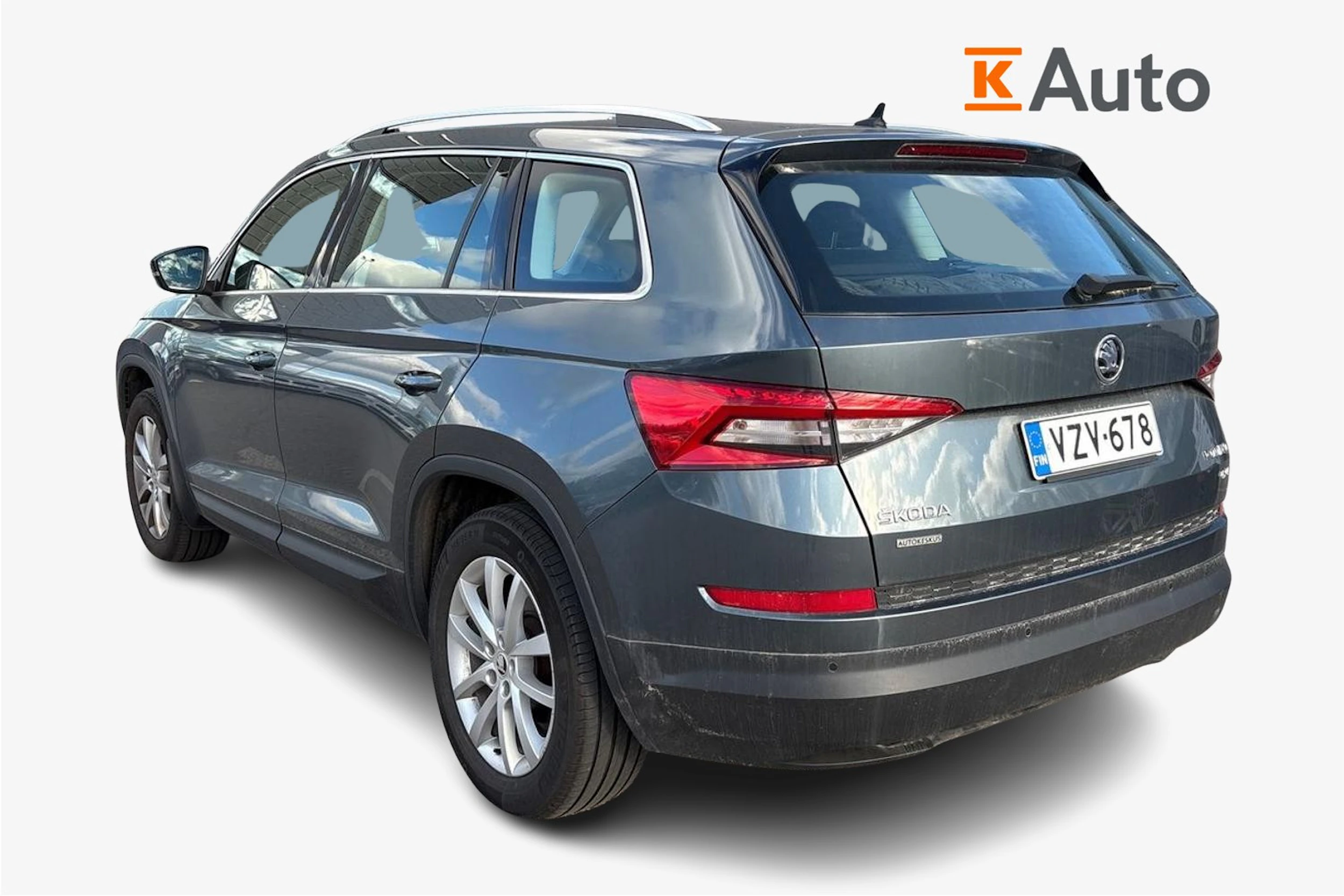 harmaa Skoda Kodiaq 2018 kuva 2.