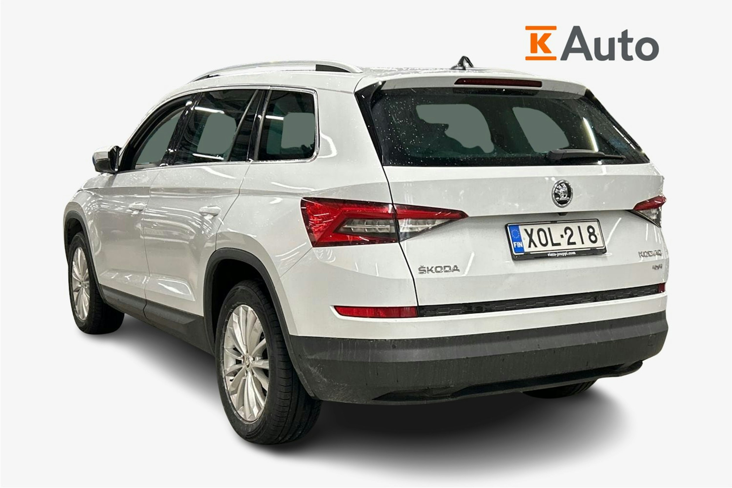 valkoinen Skoda Kodiaq 2018 kuva 2.