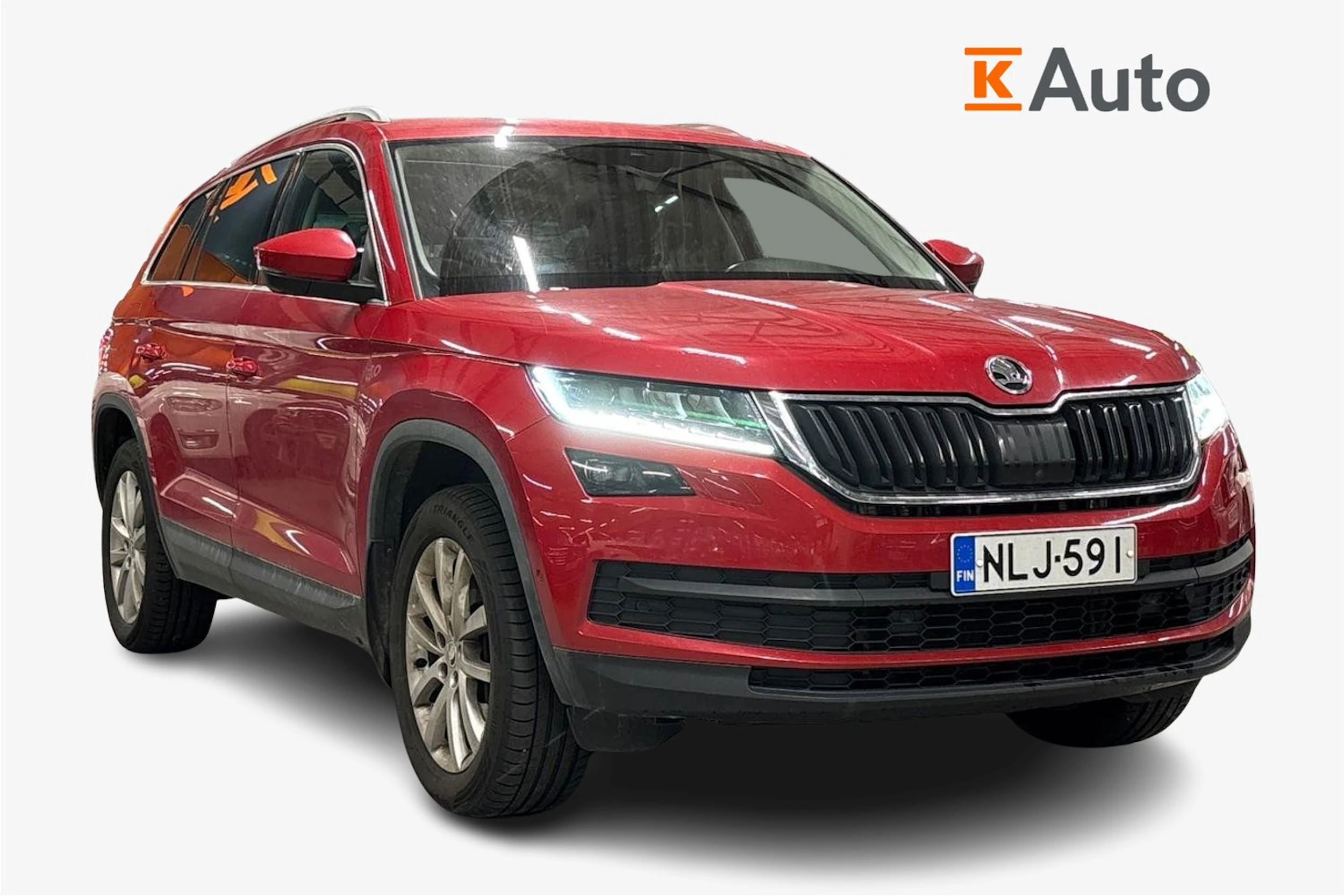 Punainen Skoda KODIAQ 2019 kuva 1.