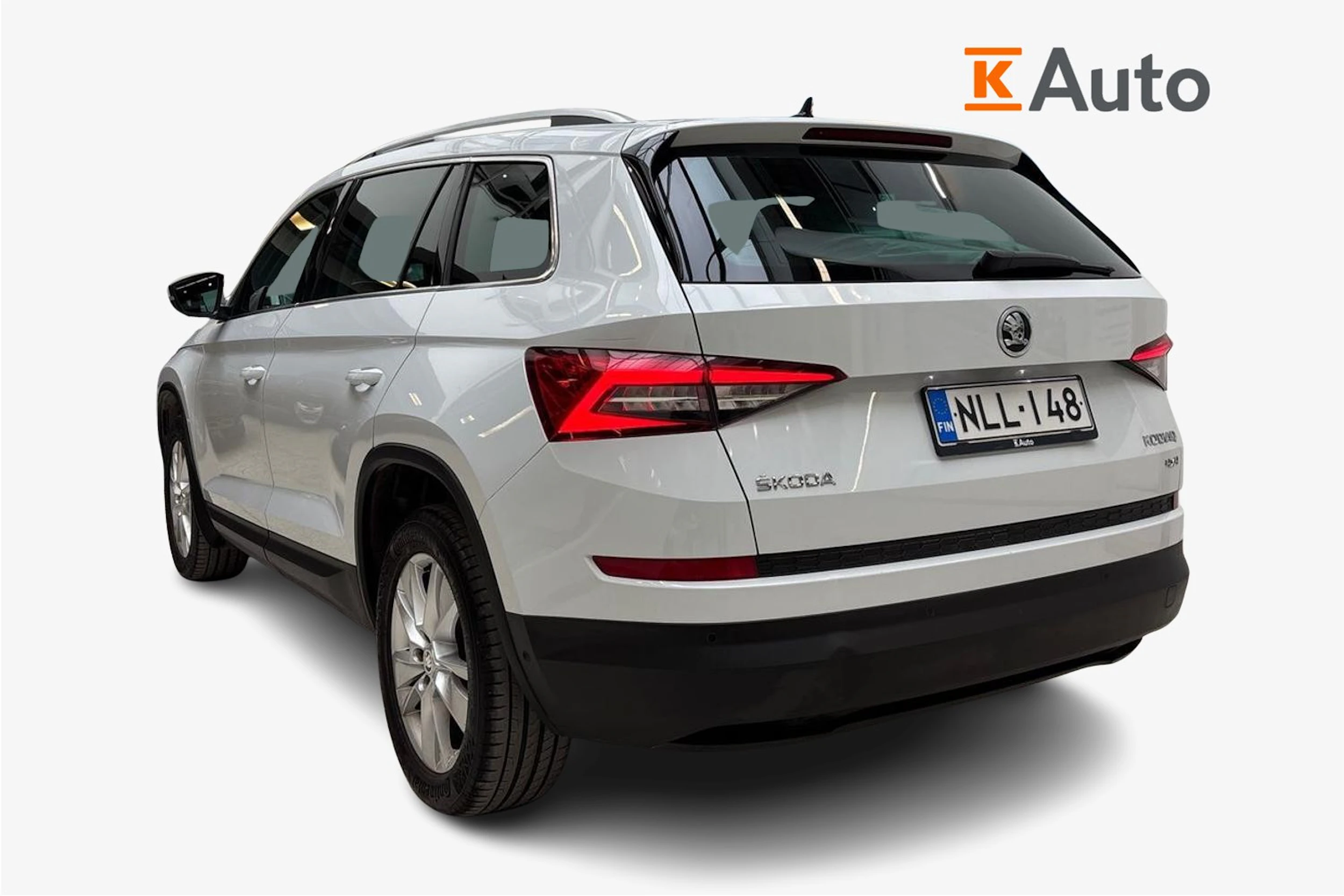 valkoinen Skoda Kodiaq 2019 kuva 2.