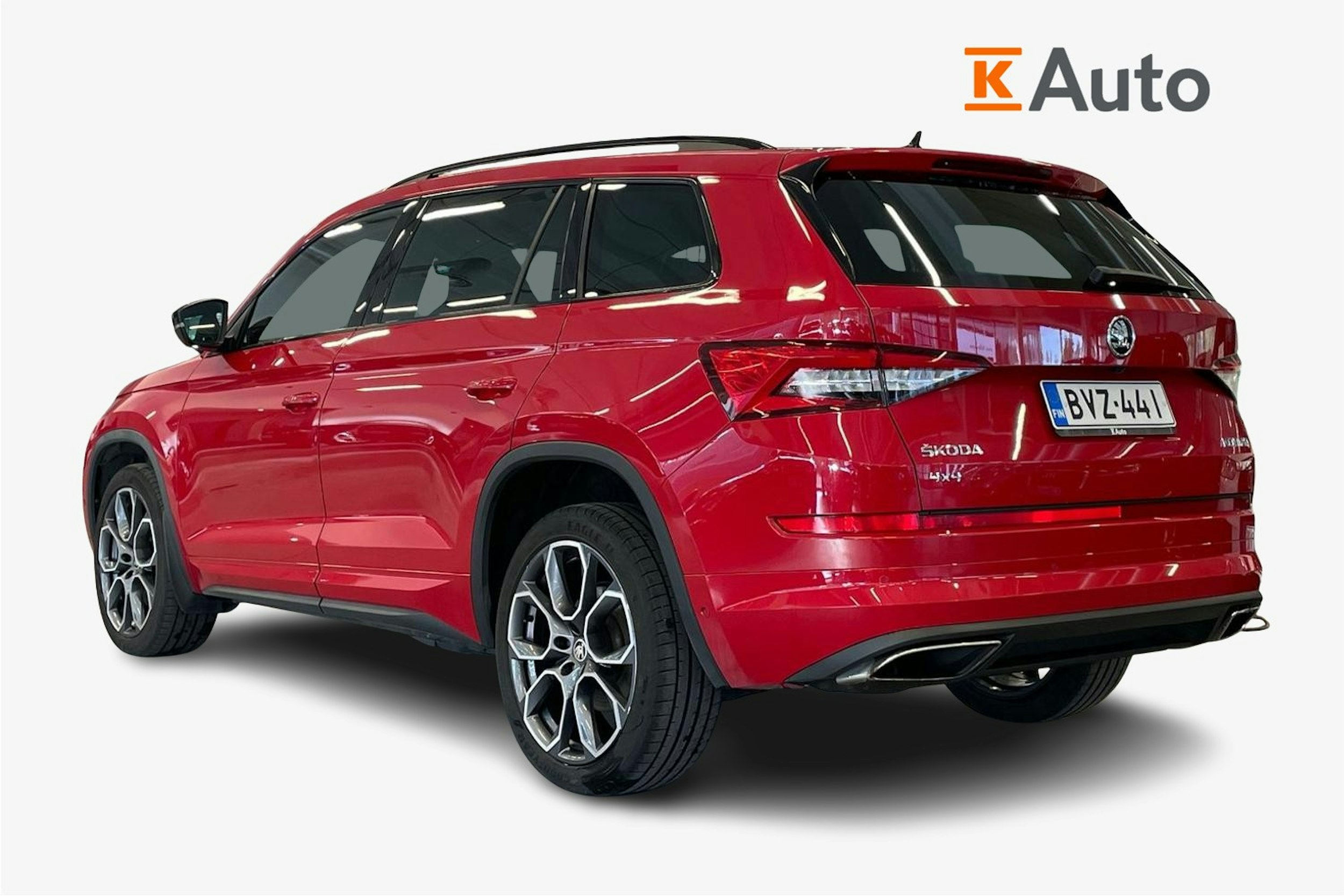 Punainen Skoda KODIAQ 2020 kuva 2.