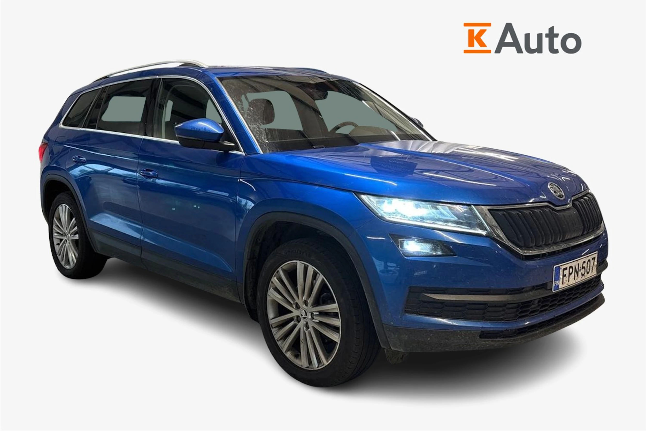 sininen Skoda Kodiaq 2020 kuva 1.