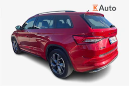 punainen Skoda Kodiaq 2020 kuva 2.
