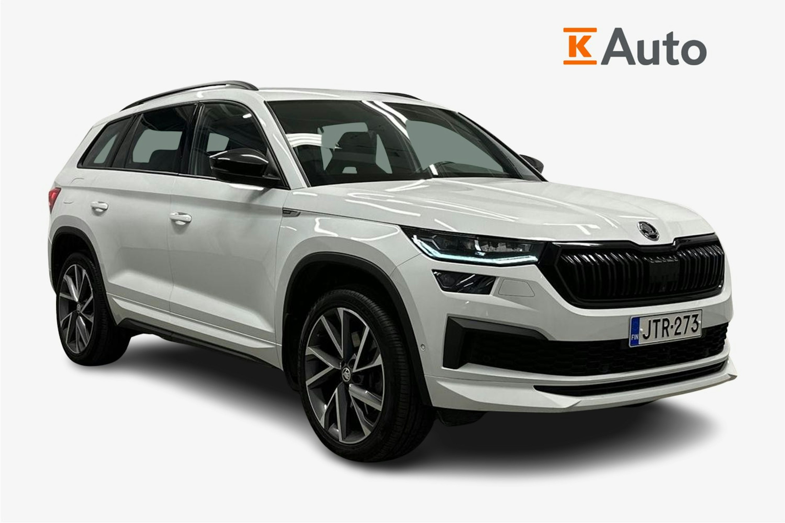 valkoinen Skoda Kodiaq 2022 kuva 1.