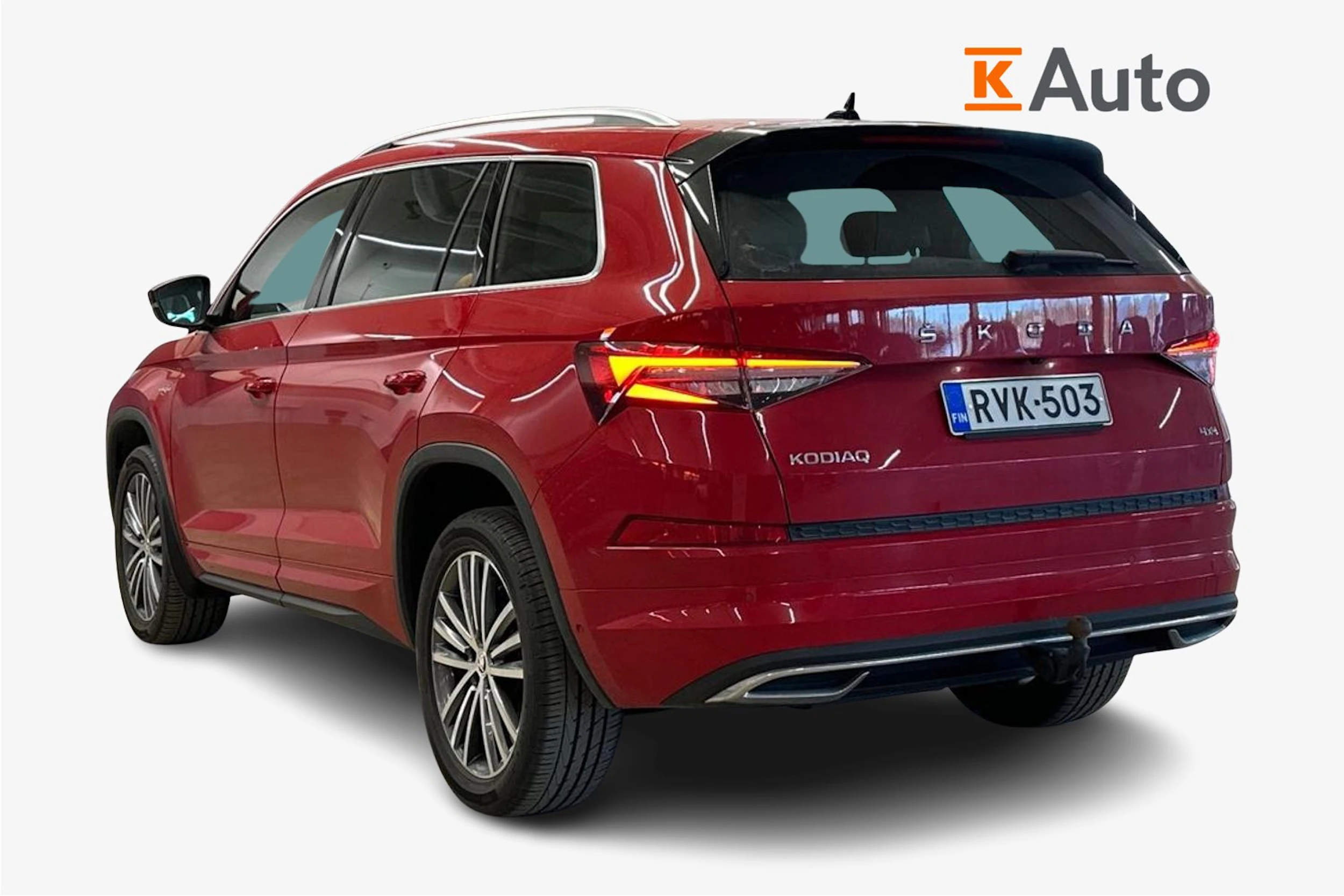 punainen Skoda Kodiaq 2023 kuva 2.