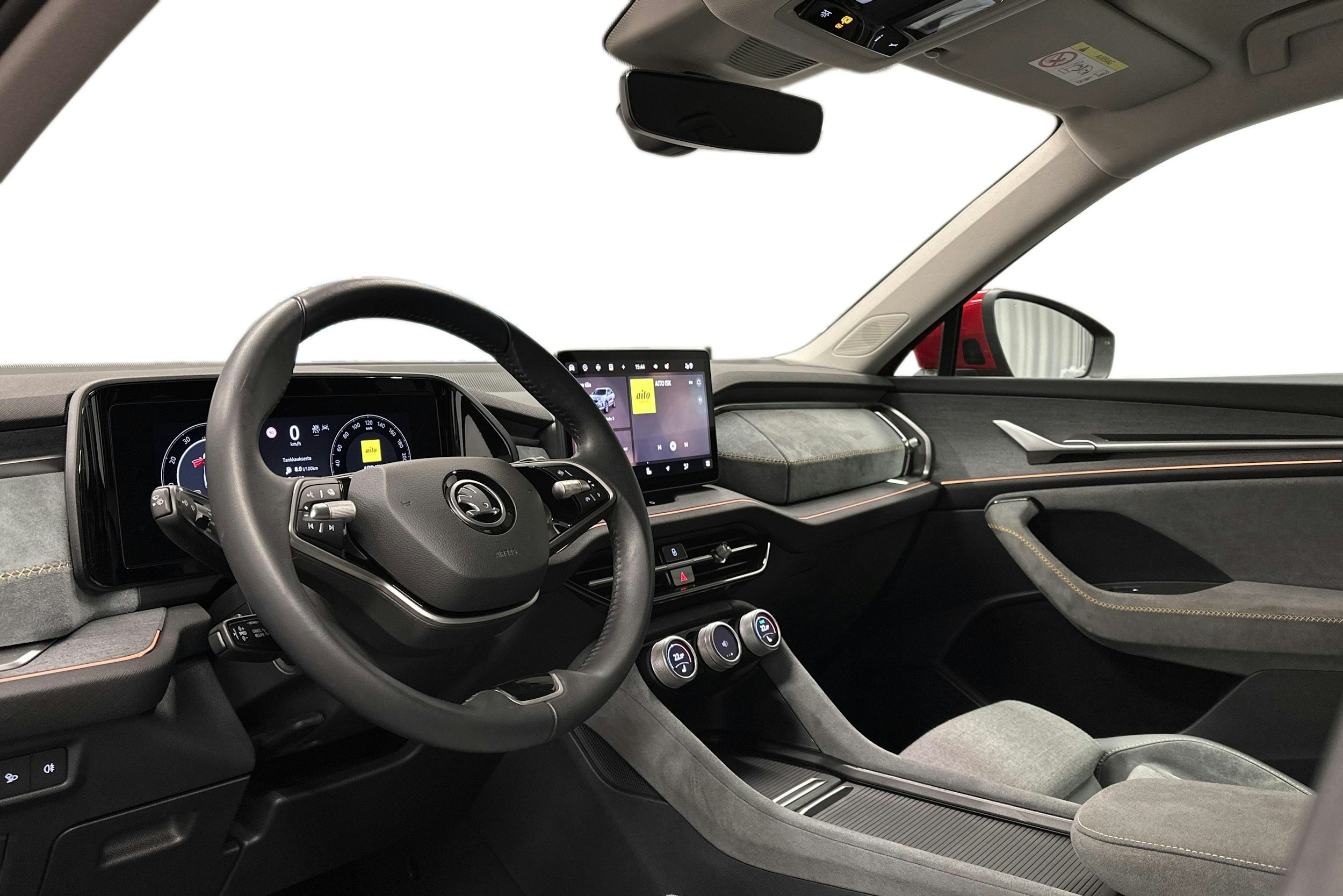 punainen Skoda Kodiaq 2024 kuva 7.
