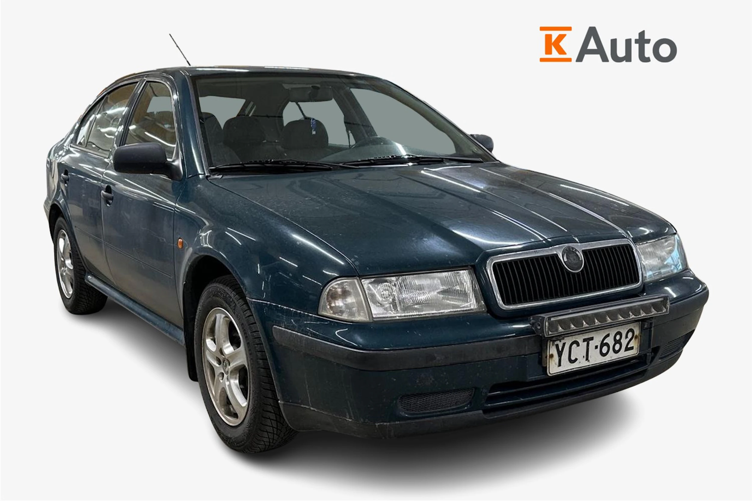 vihreä Skoda Octavia 2000 kuva 1.