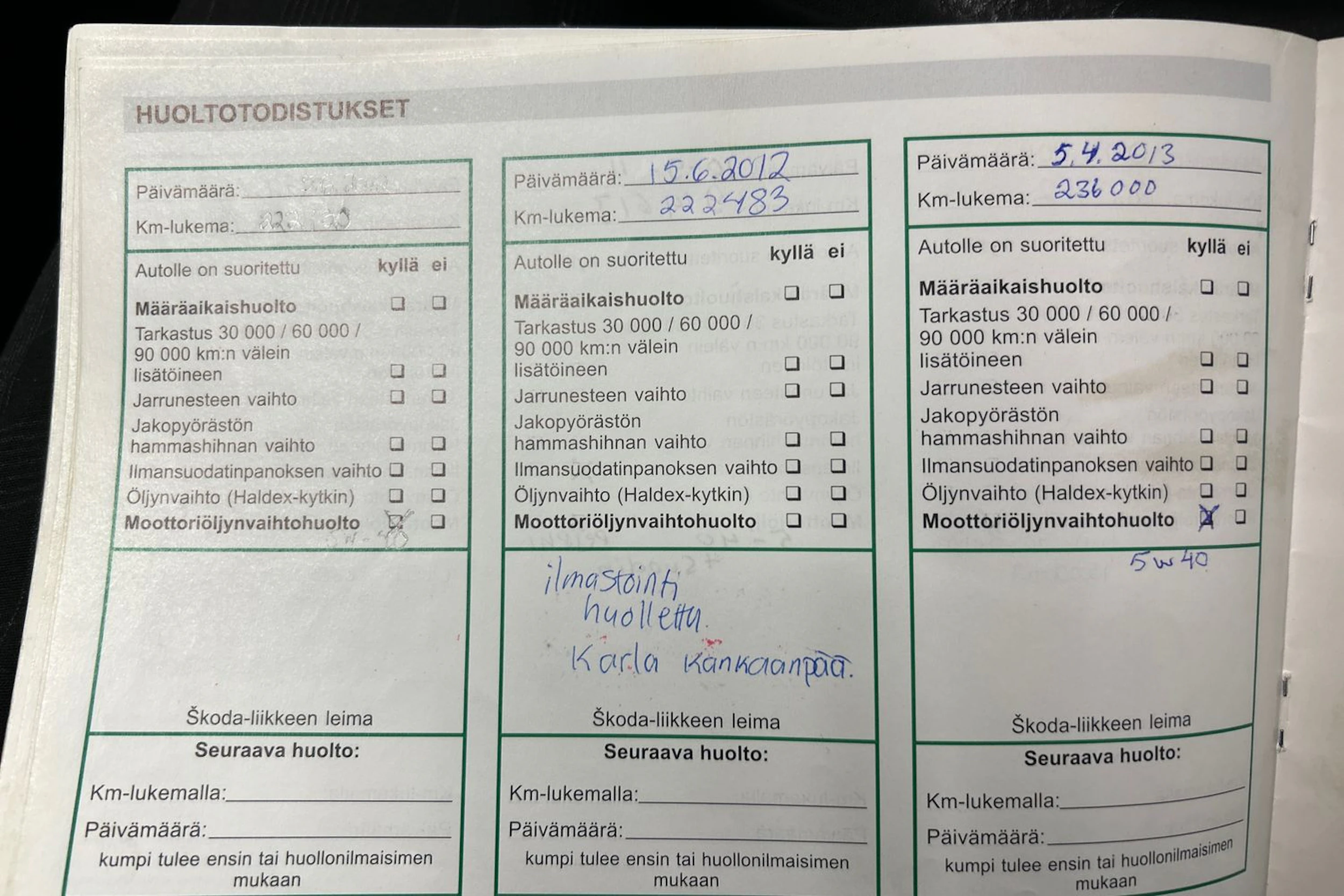 harmaa Skoda Octavia 2002 kuva 19.