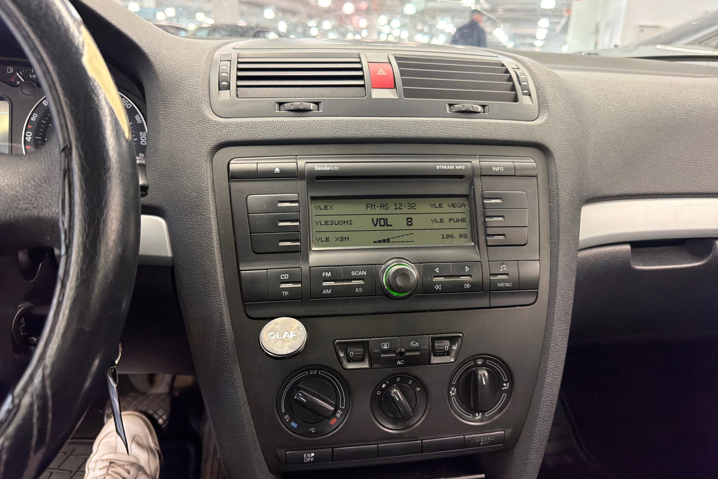 Ruskea (beige) Skoda OCTAVIA 2007 kuva 12.