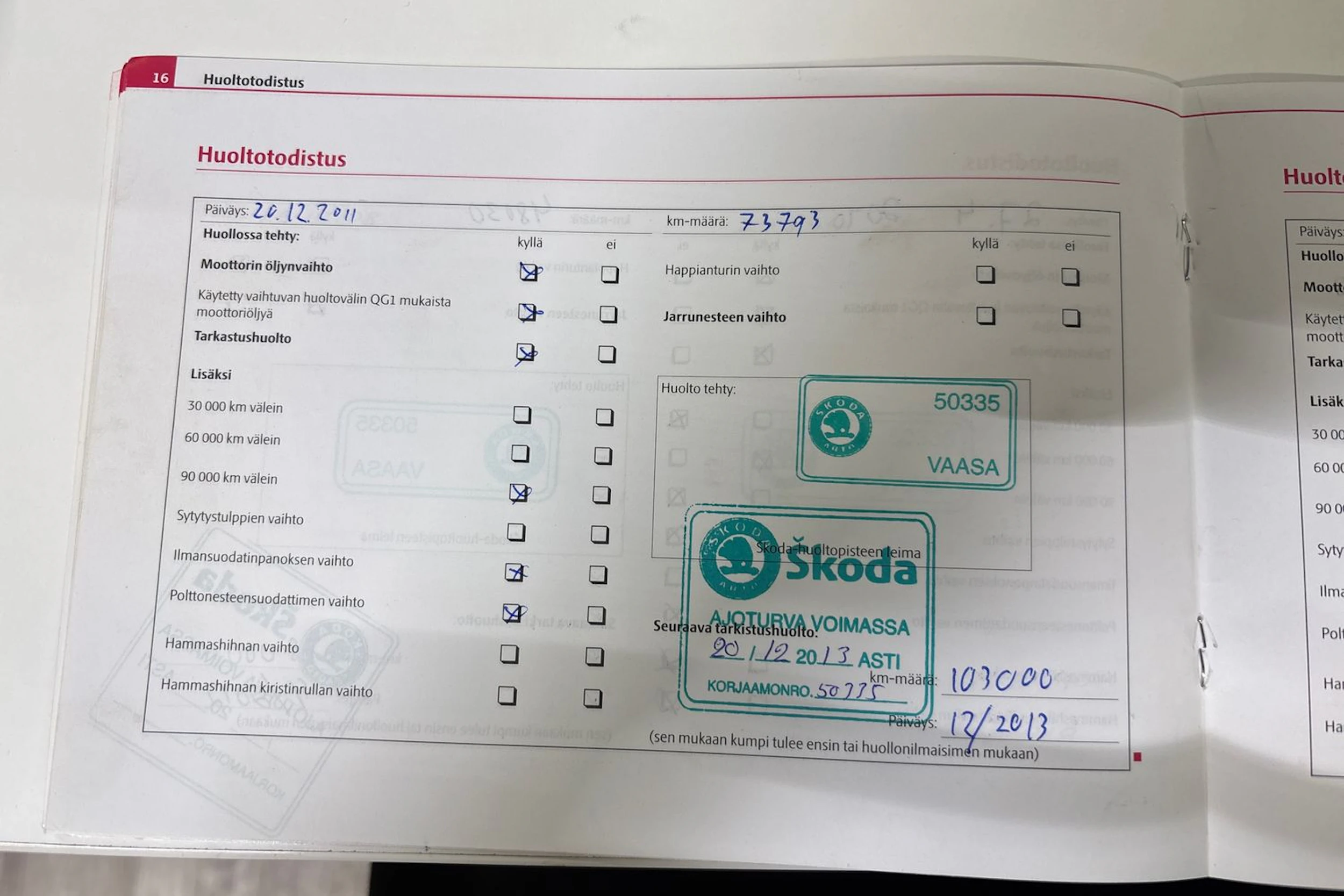 harmaa Skoda Octavia 2007 kuva 30.