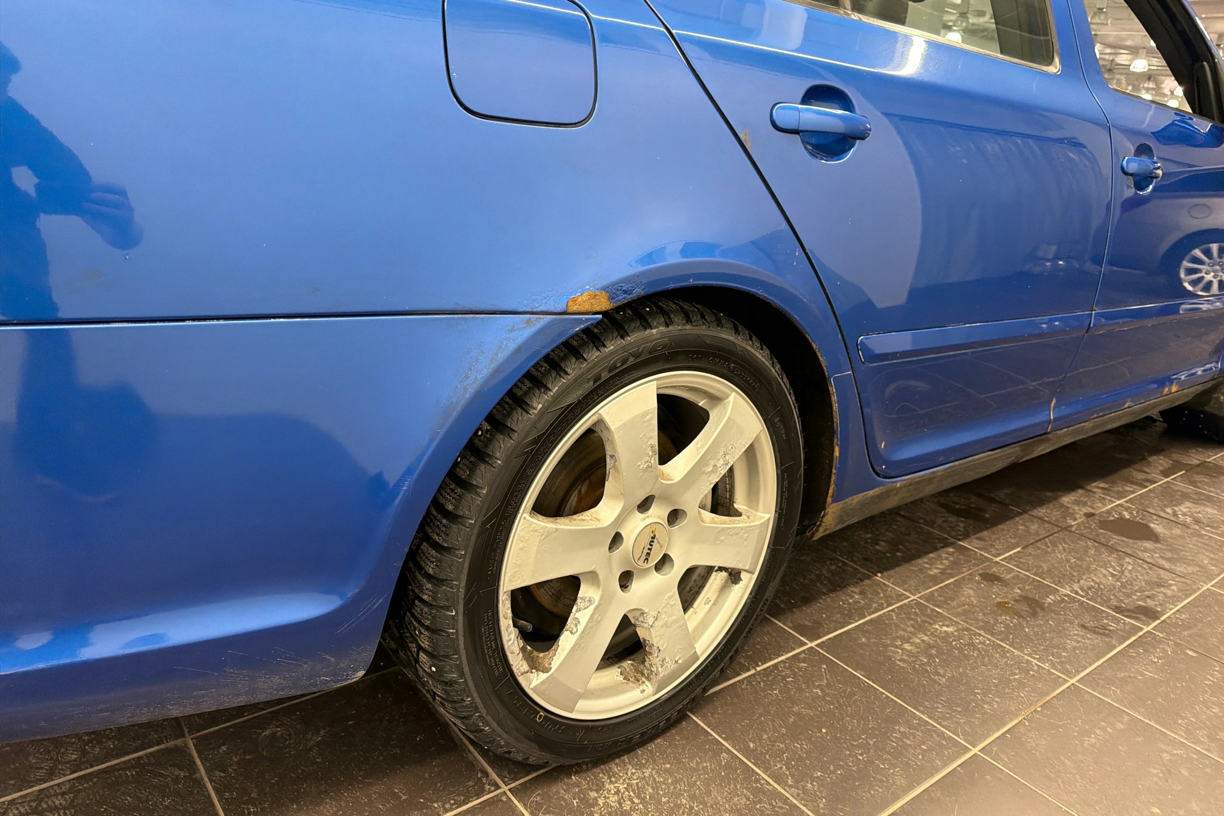 Sininen Skoda Octavia 2008 kuva 18.