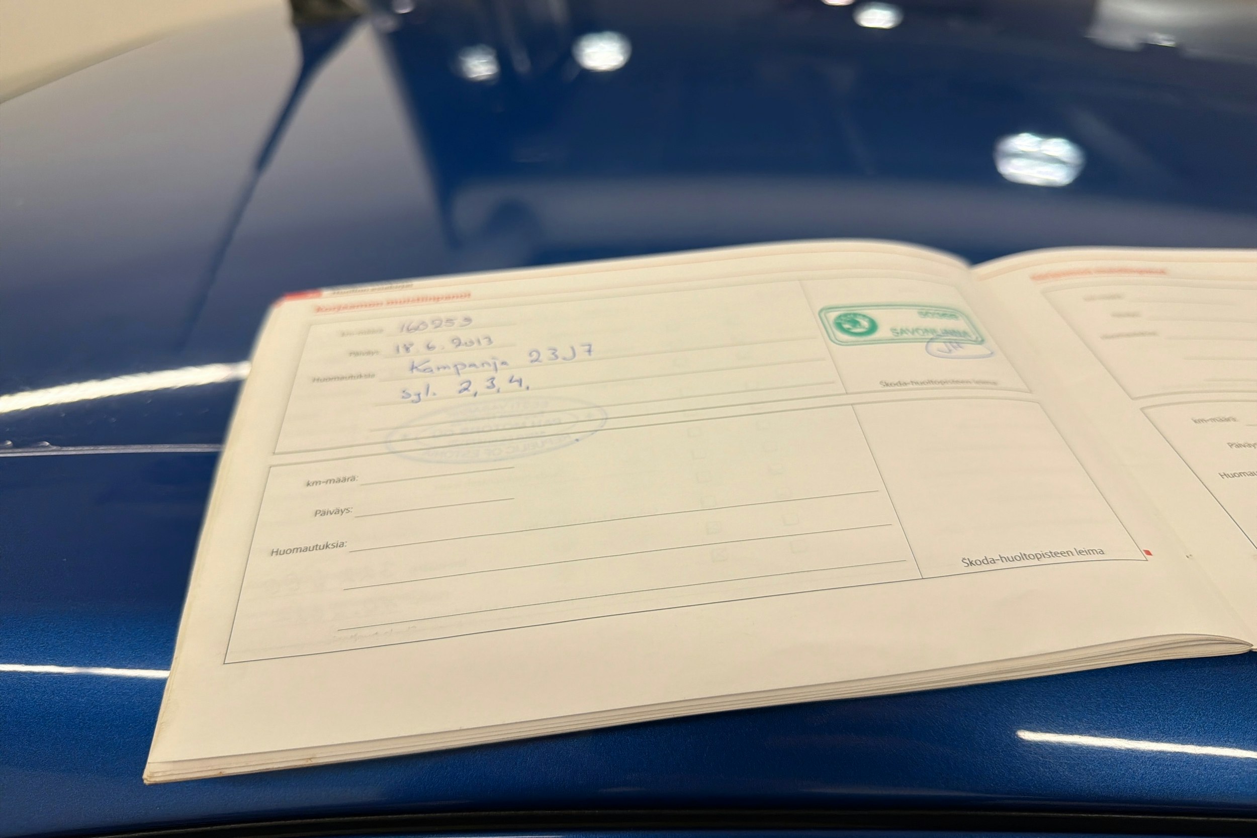 Sininen Skoda Octavia 2008 kuva 34.