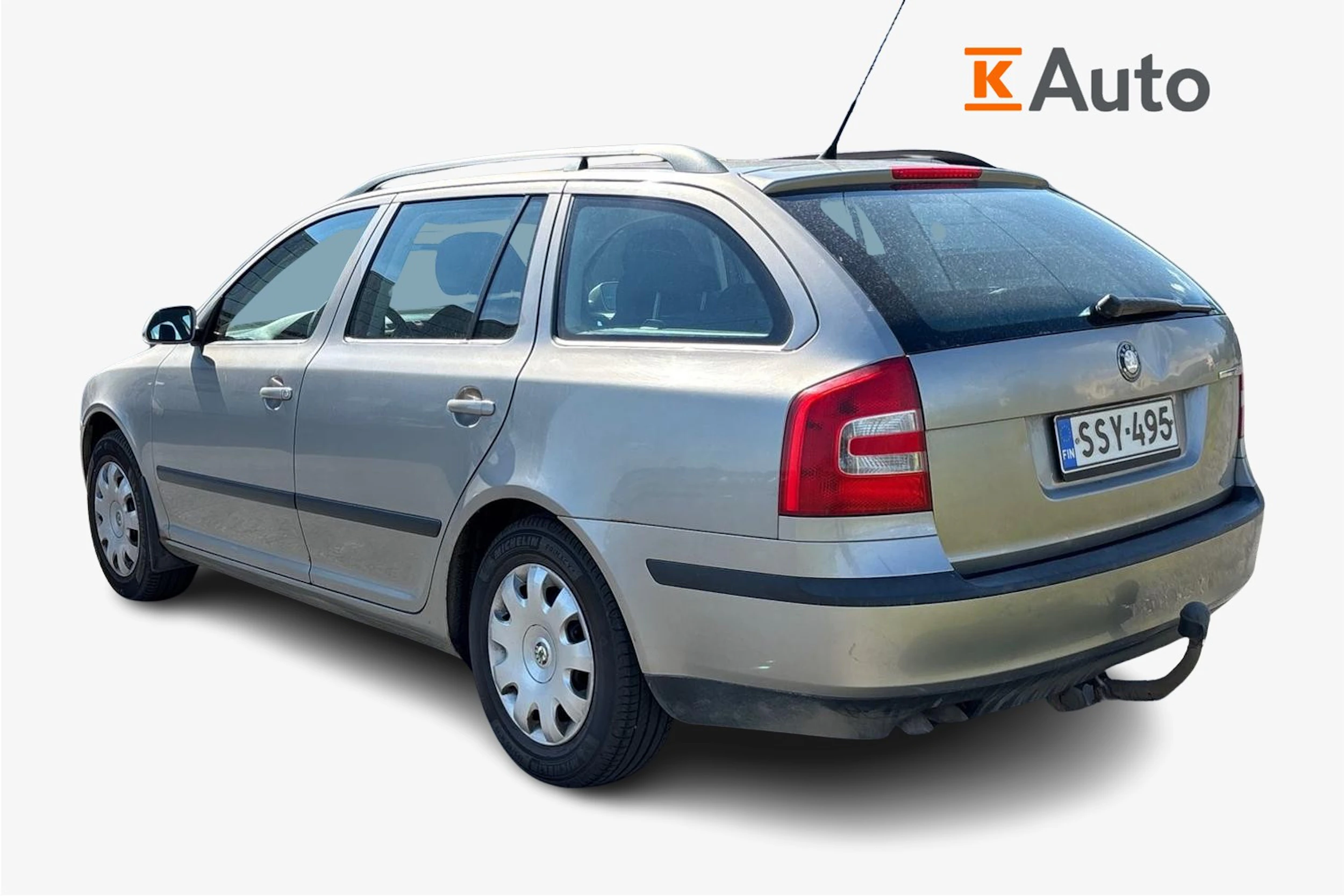 ruskea (beige) Skoda Octavia 2008 kuva 2.