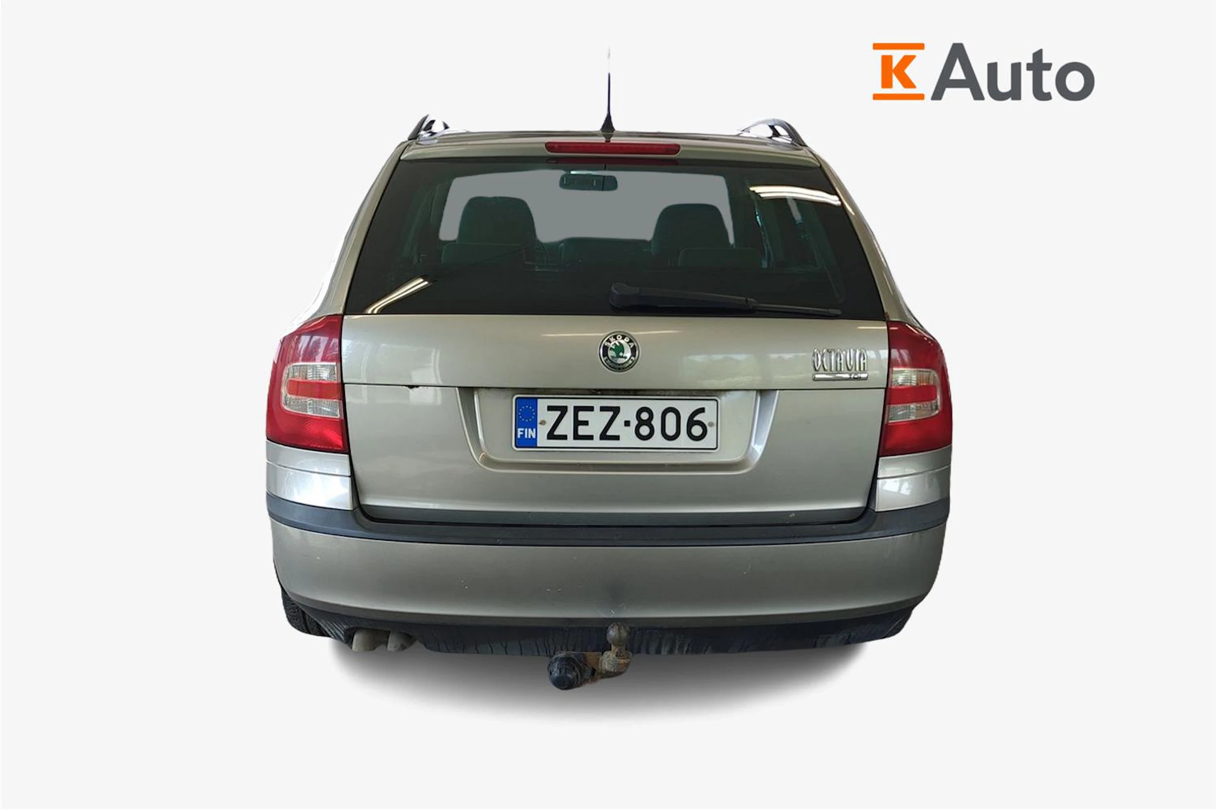 harmaa Skoda Octavia 2008 kuva 3.