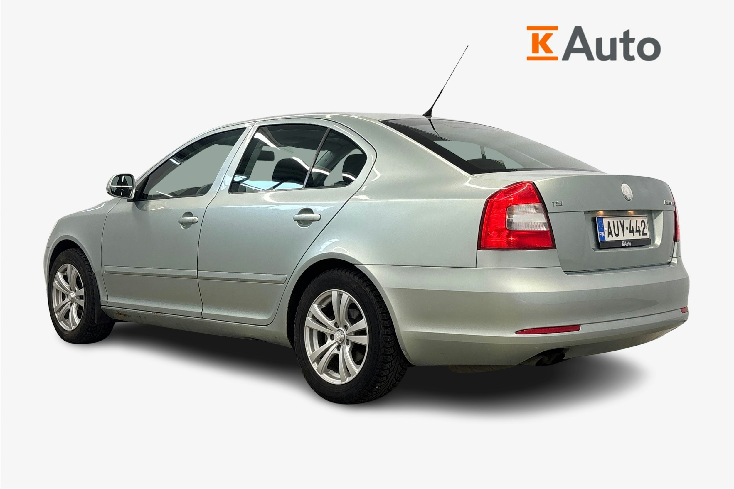 vihreä Skoda Octavia 2009 kuva 2.