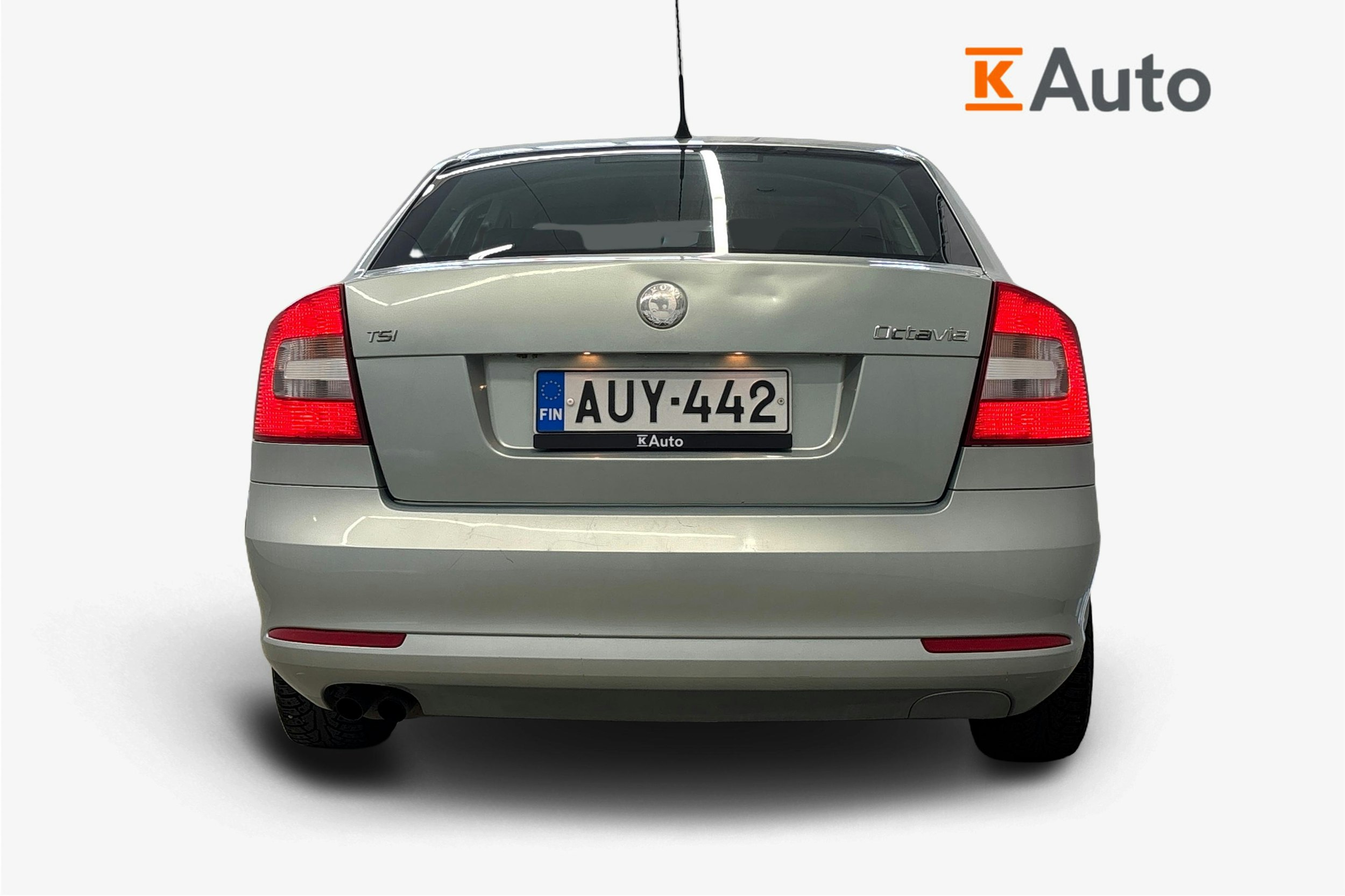 vihreä Skoda Octavia 2009 kuva 3.