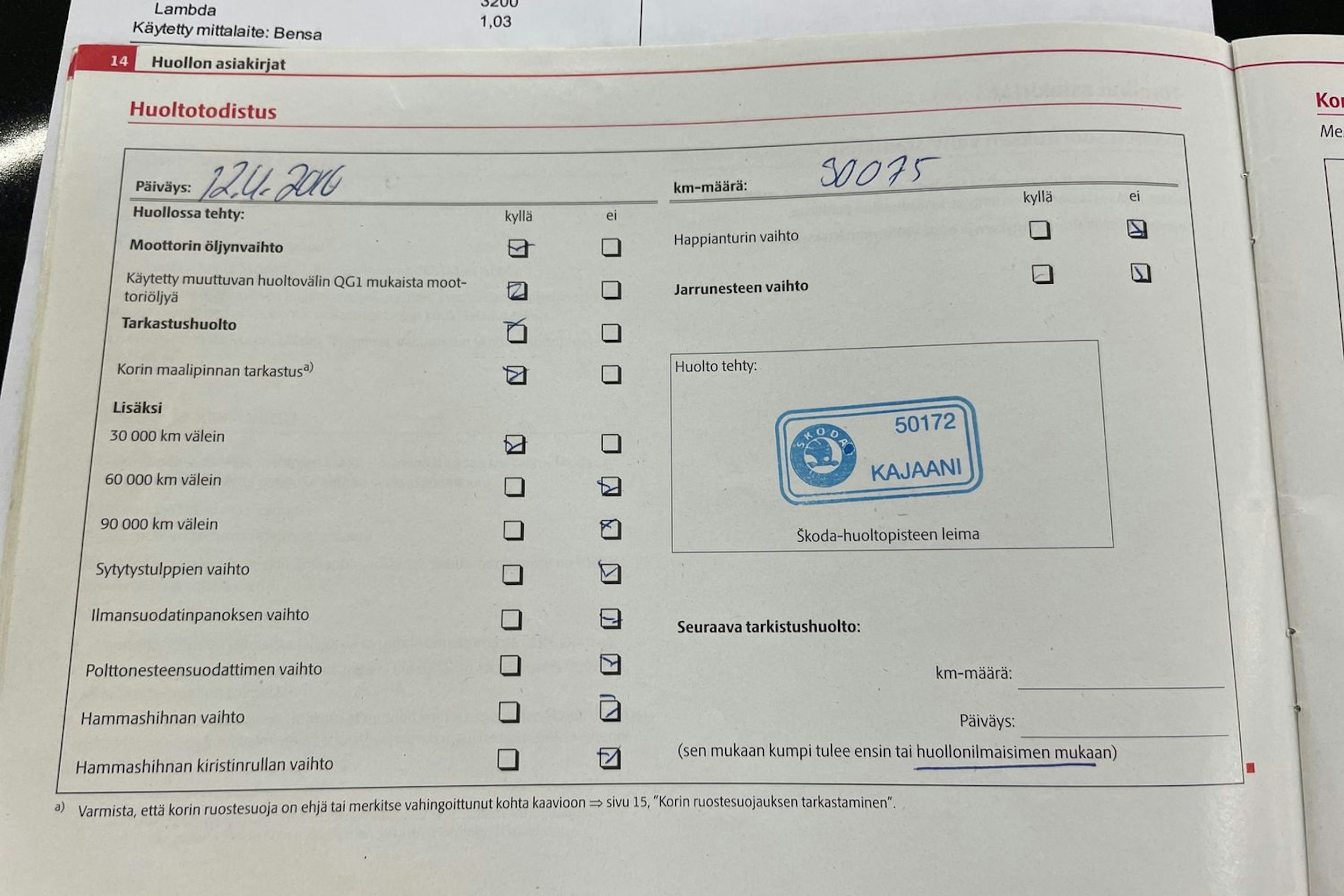 vihreä Skoda Octavia 2009 kuva 40.