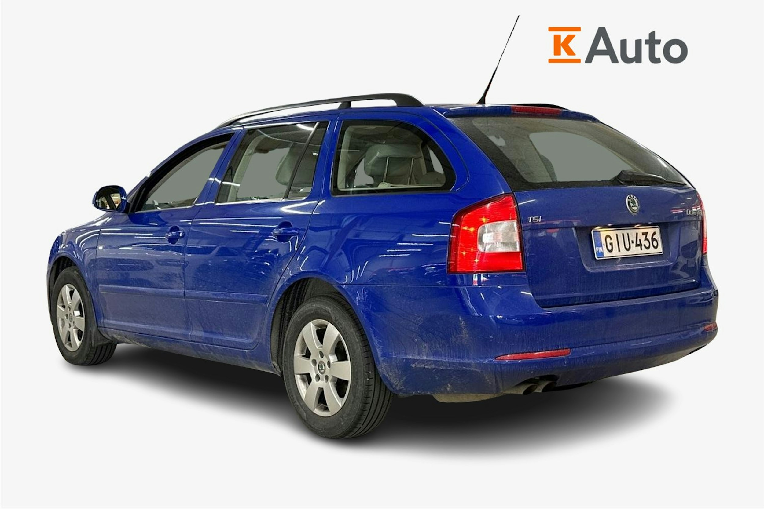 sininen Skoda Octavia 2009 kuva 2.