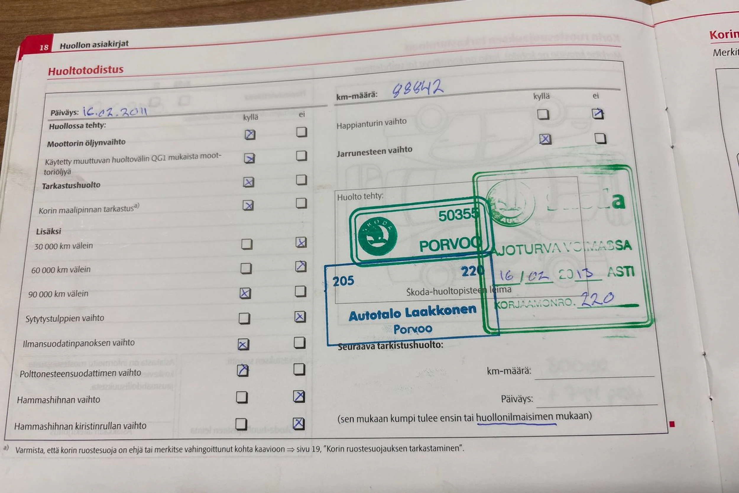 Musta Skoda OCTAVIA 2009 kuva 30.