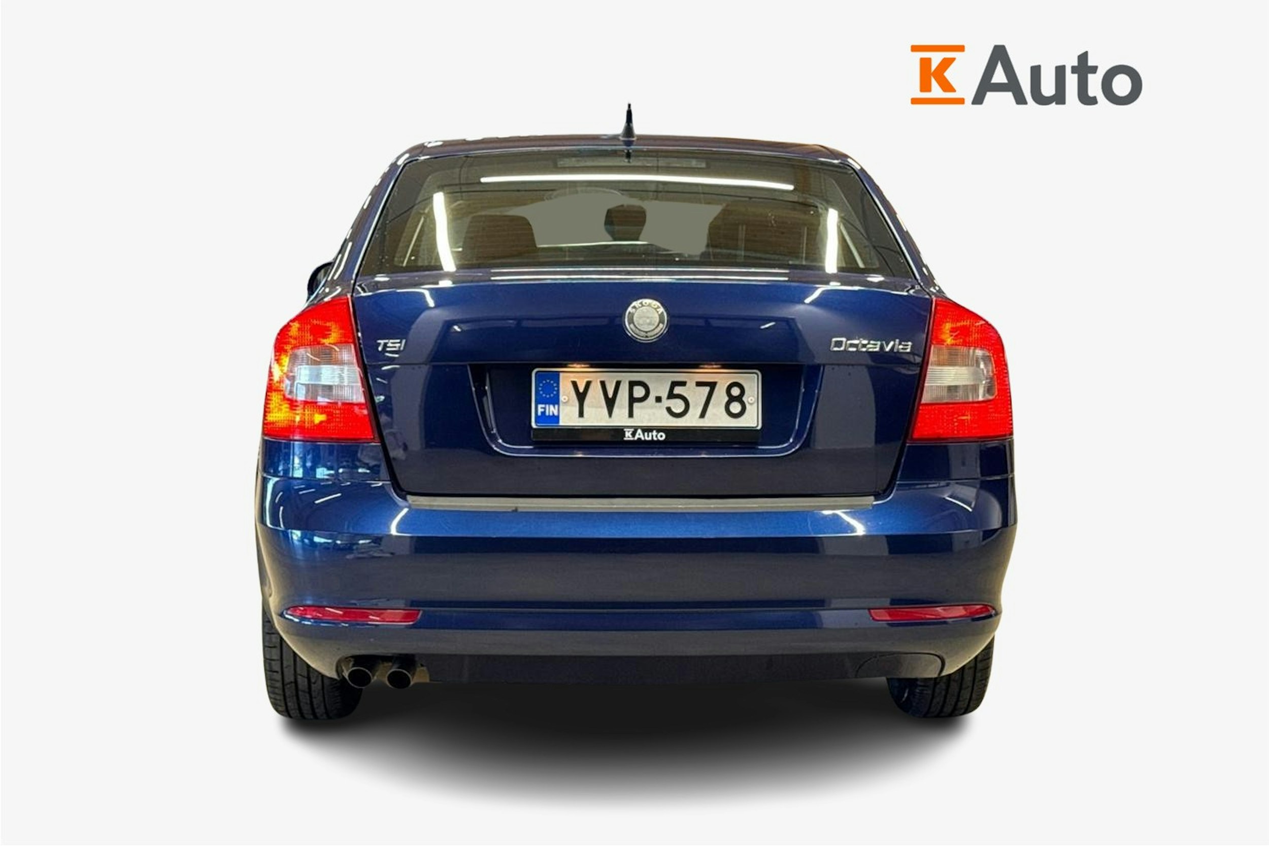 sininen Skoda Octavia 2010 kuva 3.