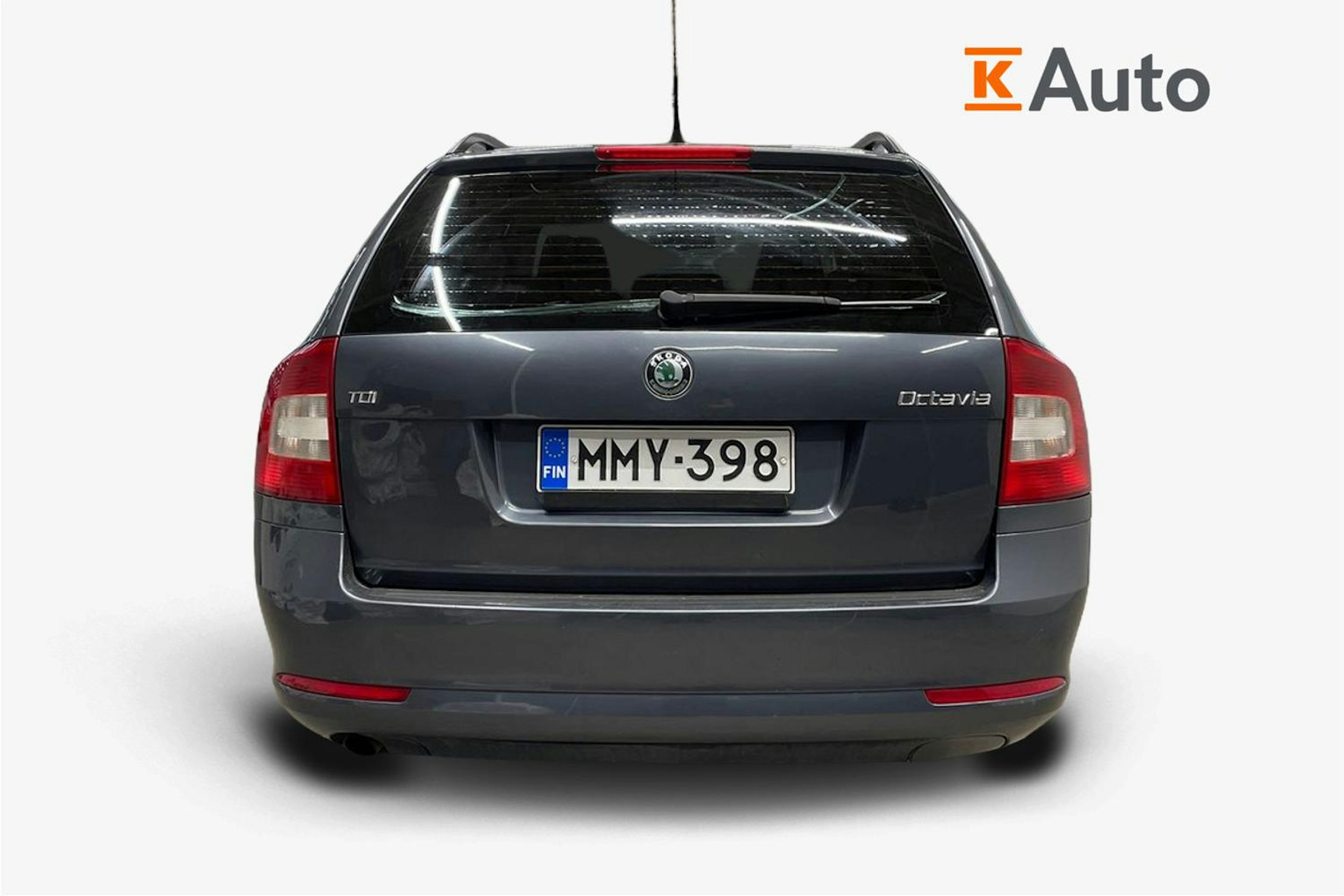 harmaa Skoda Octavia 2010 kuva 3.