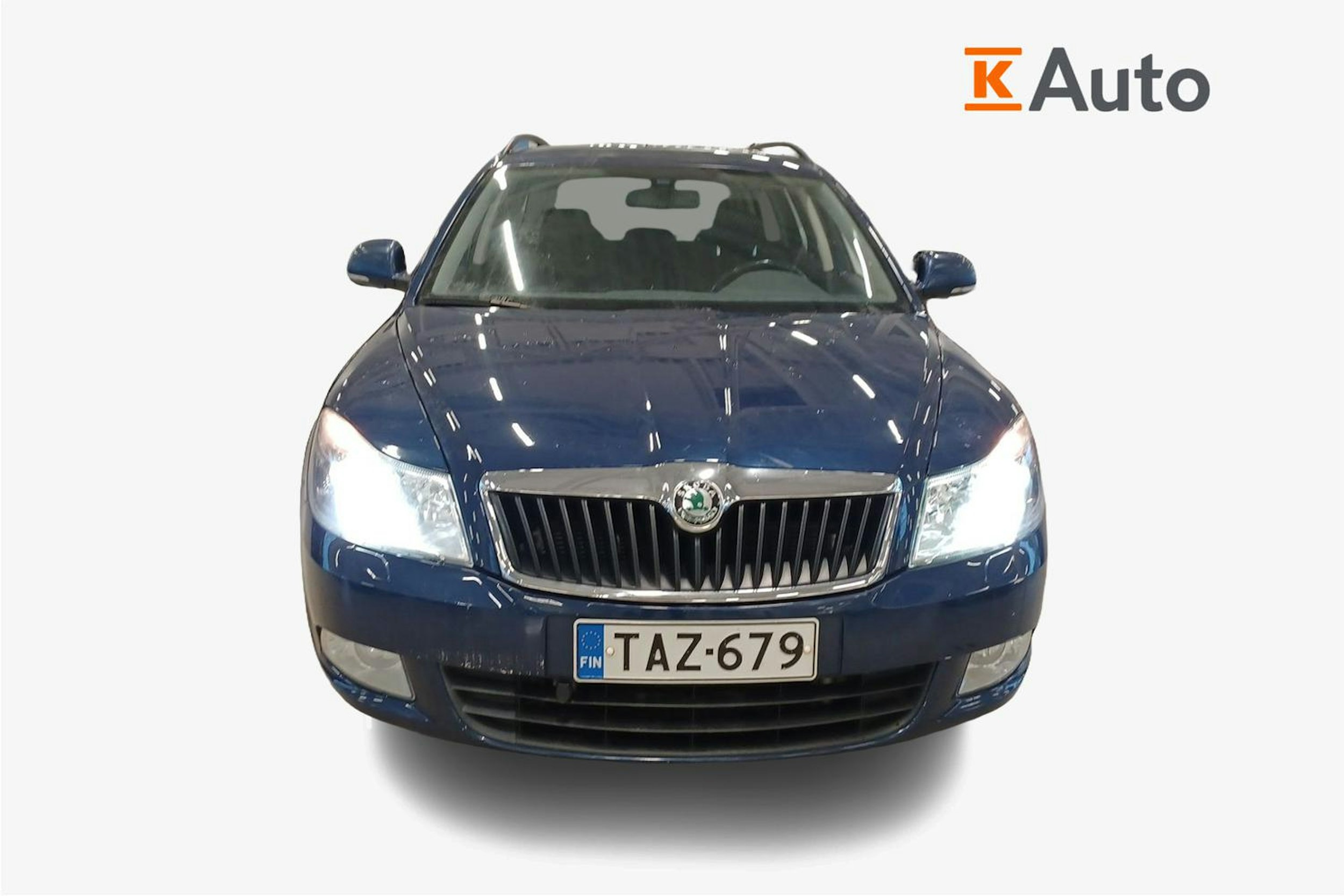 sininen Skoda Octavia 2010 kuva 4.