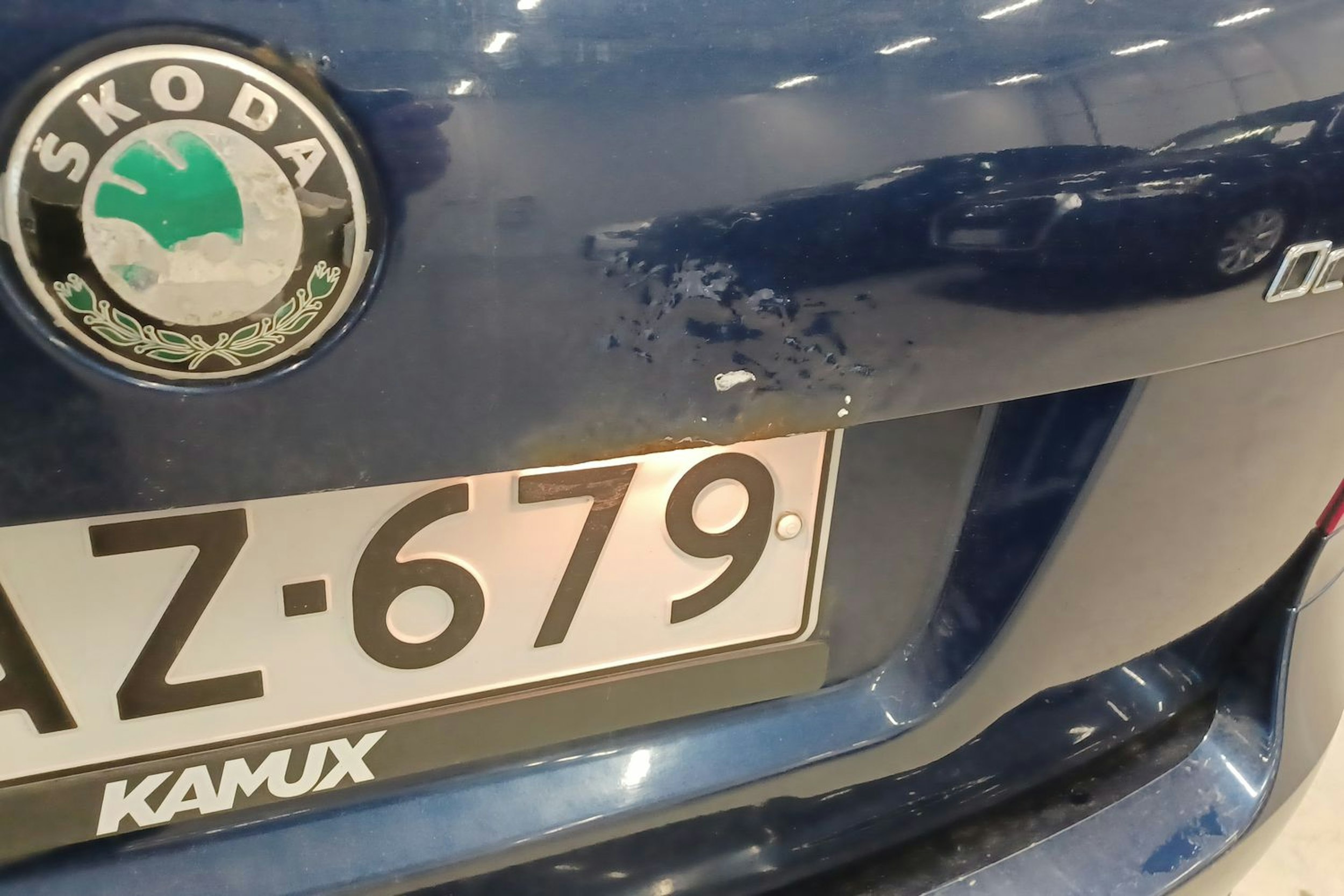 sininen Skoda Octavia 2010 kuva 11.