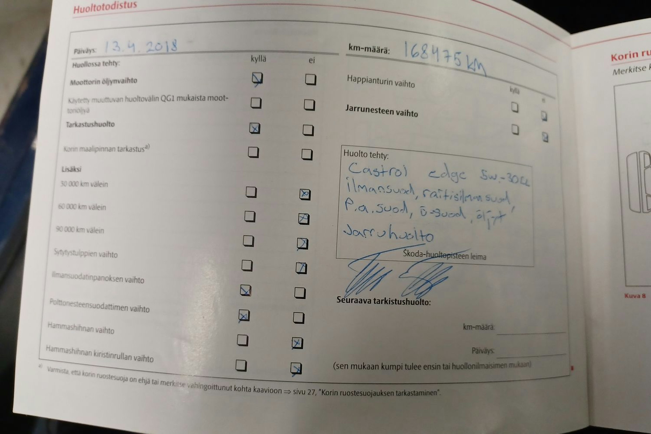 sininen Skoda Octavia 2010 kuva 23.