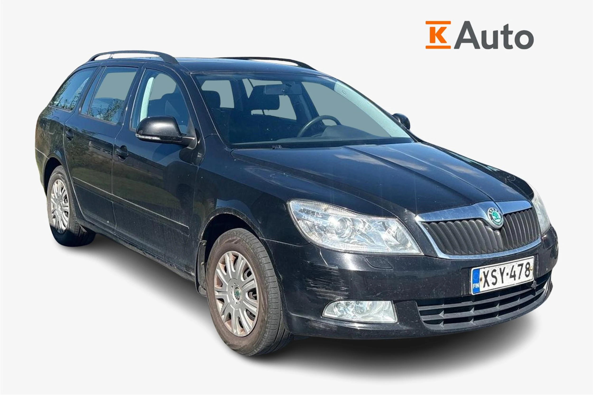 Musta Skoda OCTAVIA 2010 kuva 1.